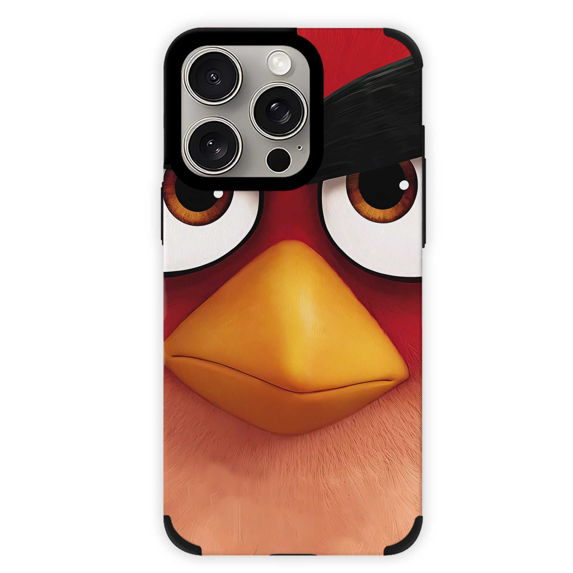 （画像用） Angry Birds アングリーバード 【iPhone15ProMax対応】 PUレザー スマホケース 耐衝撃＆黄変防止