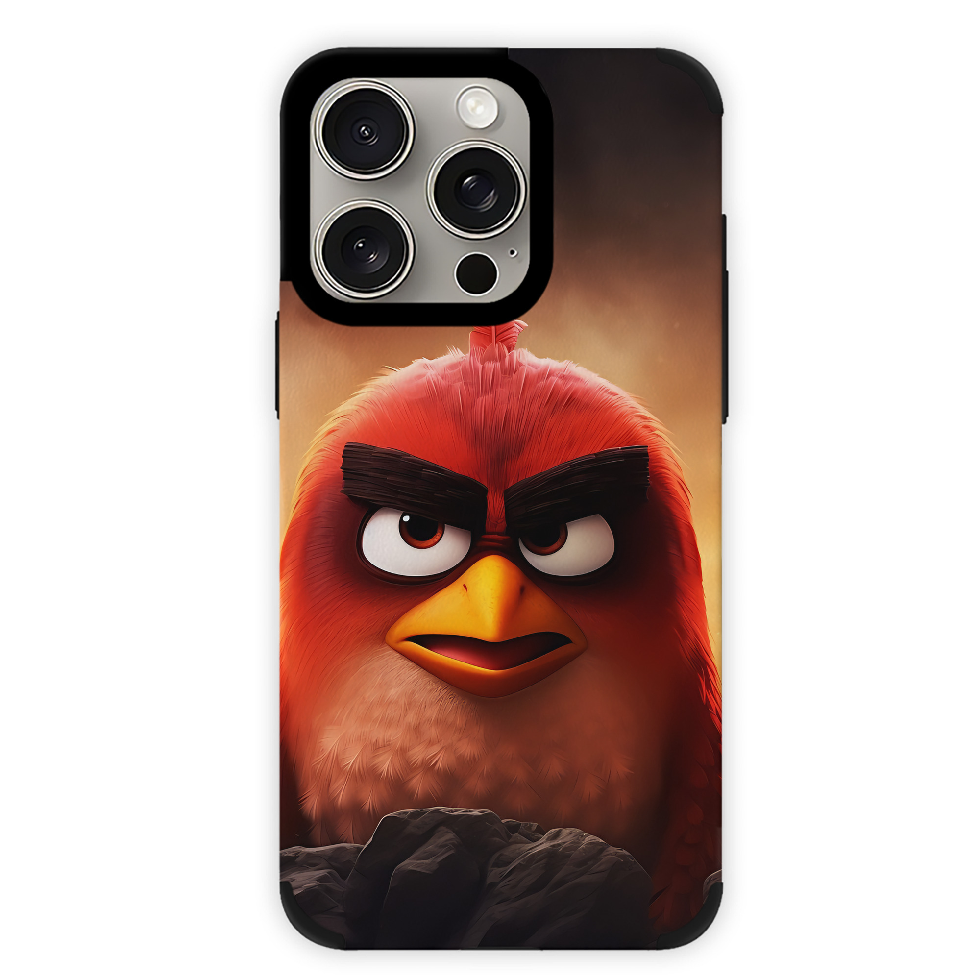 （画像用） Angry Birds アングリーバード 【iPhone15ProMax対応】 PUレザー スマホケース 耐衝撃＆黄変防止