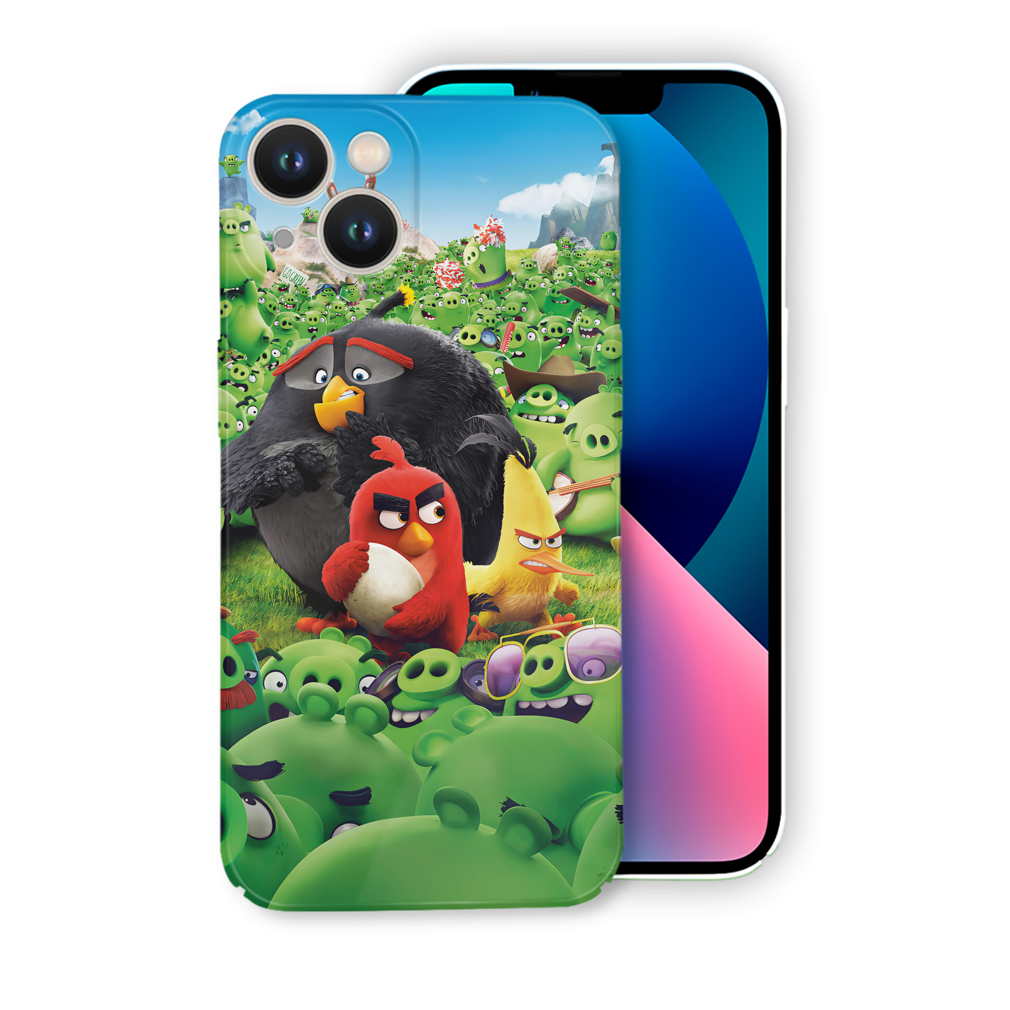 （画像用） Angry Birds アングリーバード 【iPhone 14シリーズ対応】ハードケース