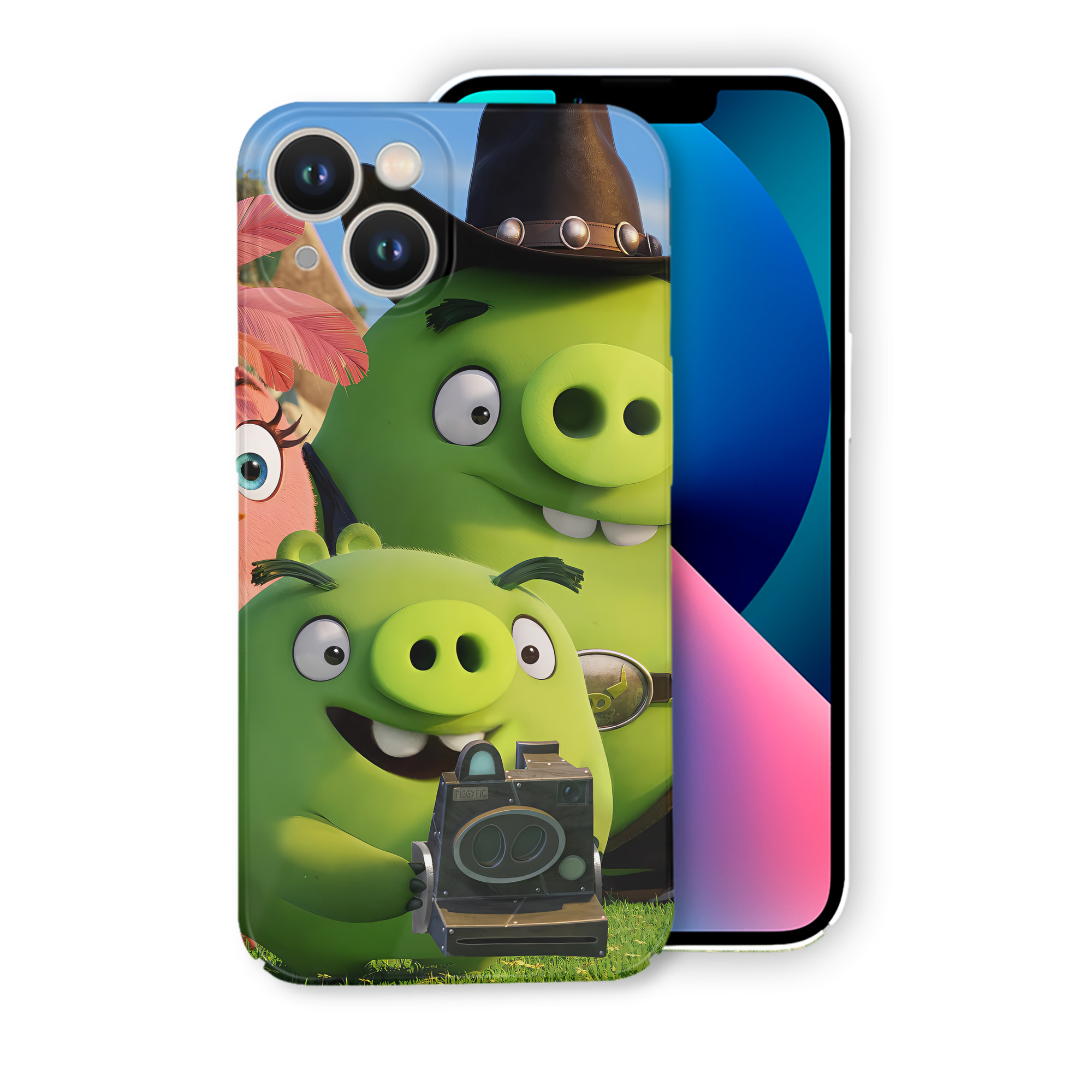 （画像用） Angry Birds アングリーバード 【iPhone 14シリーズ対応】ハードケース