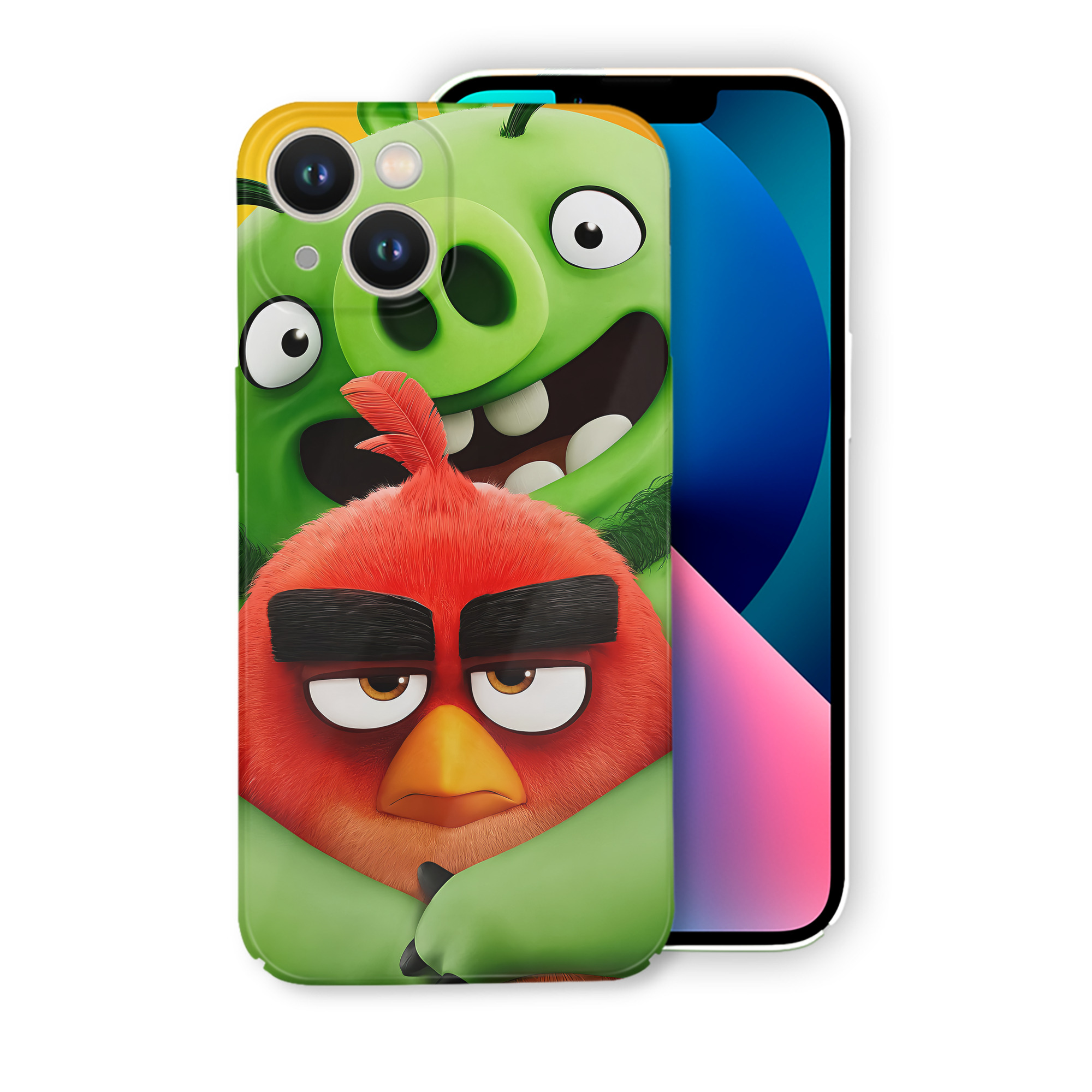 （画像用） Angry Birds アングリーバード 【iPhone 14シリーズ対応】ハードケース