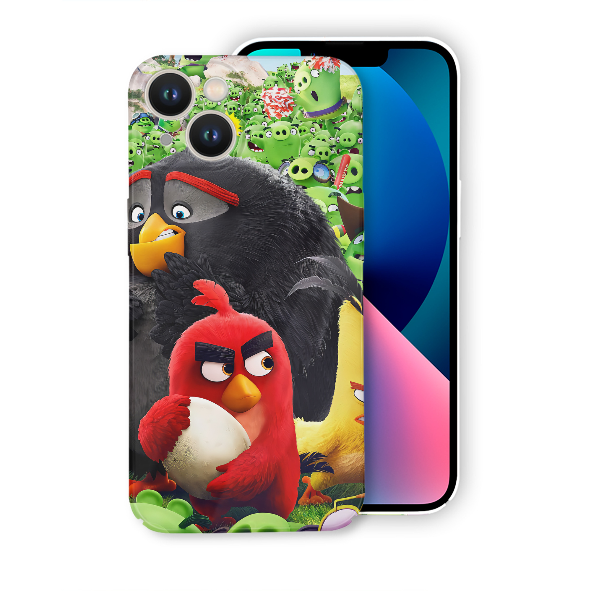 （画像用） Angry Birds アングリーバード 【iPhone 14シリーズ対応】ハードケース