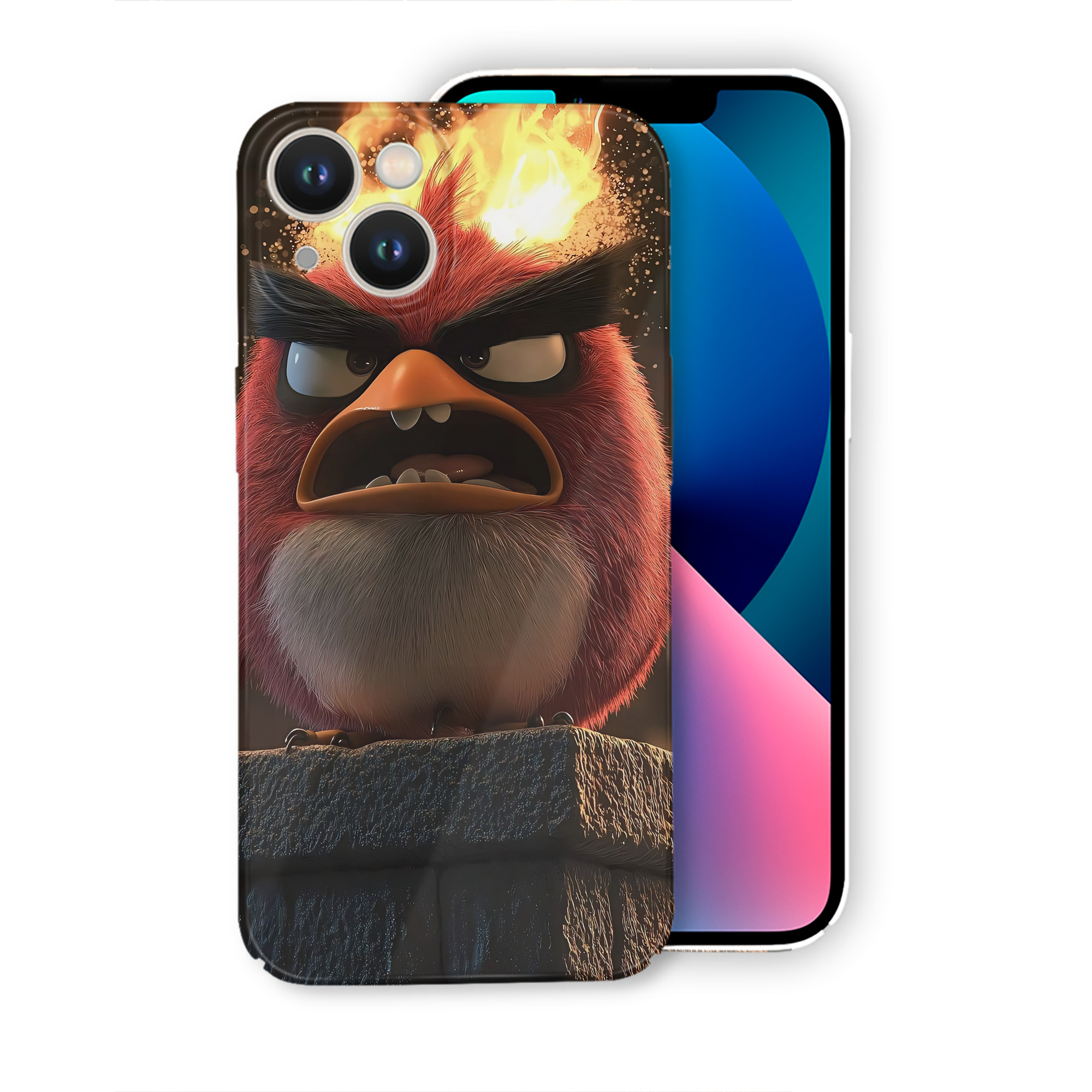 （画像用） Angry Birds アングリーバード 【iPhone 14シリーズ対応】ハードケース