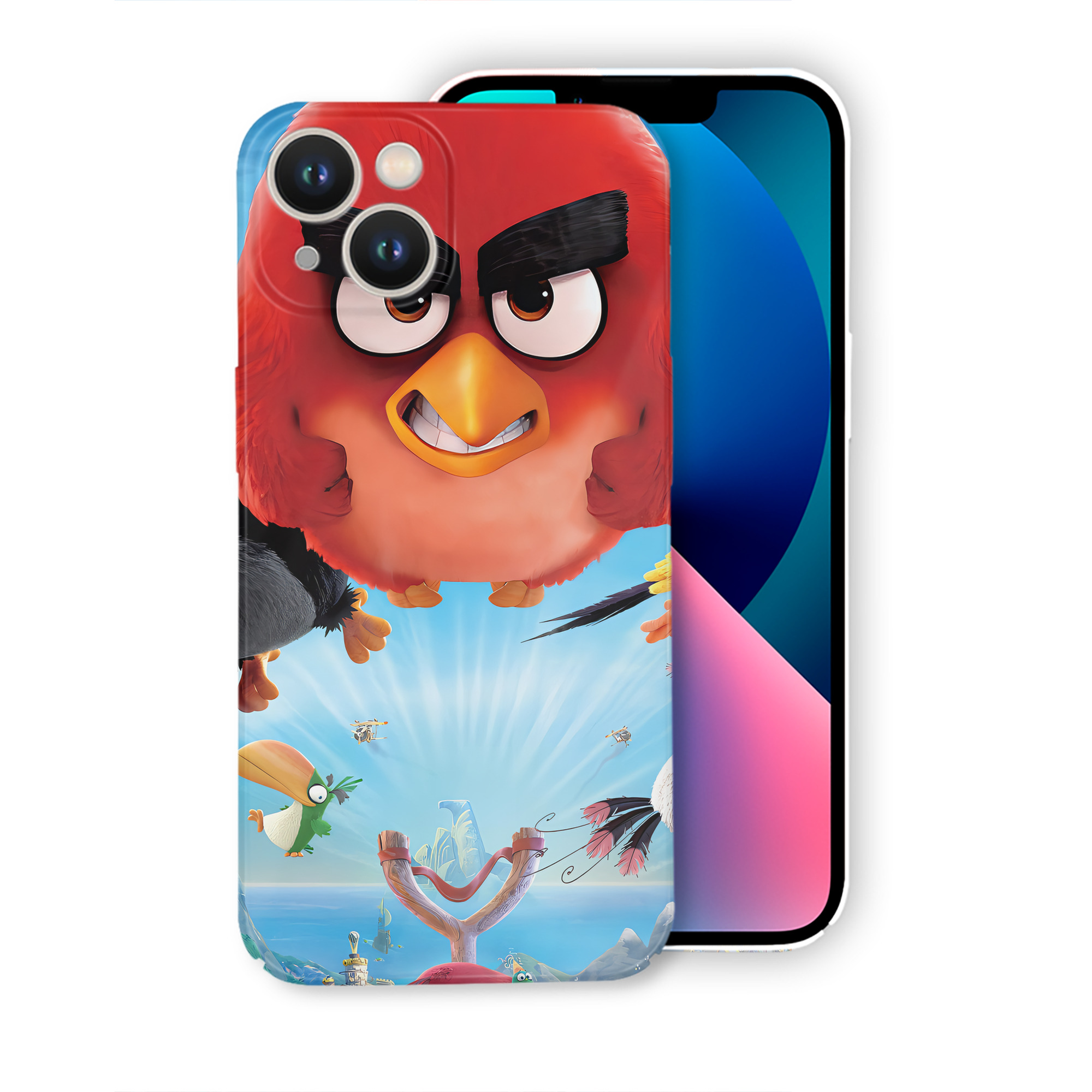 （画像用） Angry Birds アングリーバード 【iPhone 14シリーズ対応】ハードケース