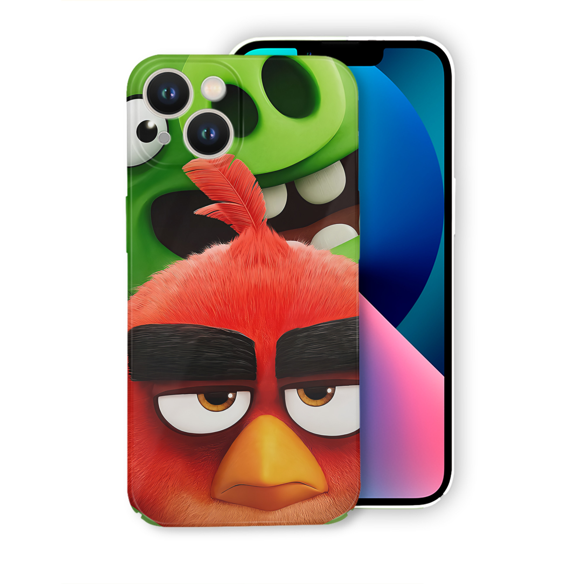 （画像用） Angry Birds アングリーバード 【iPhone 14シリーズ対応】ハードケース