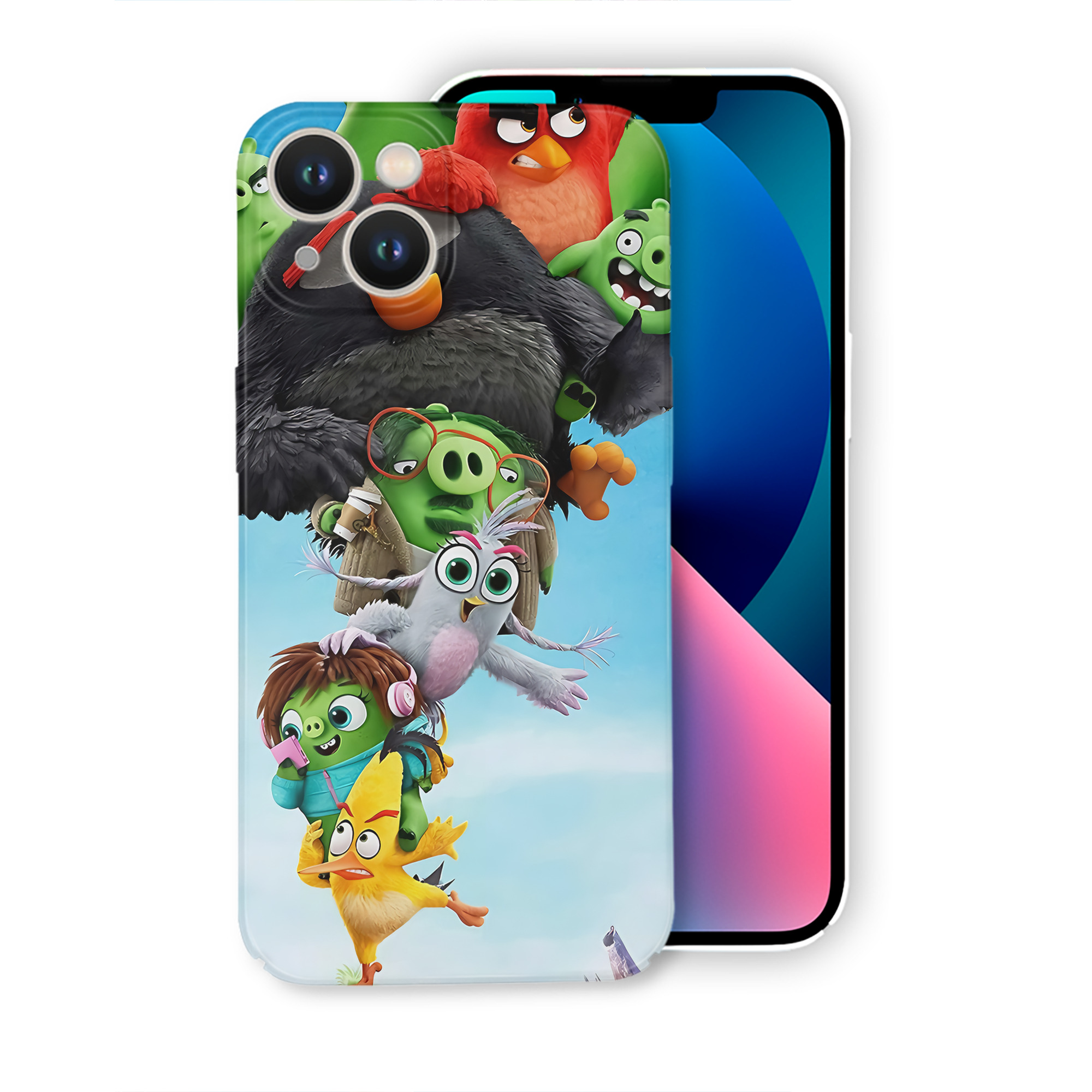 （画像用） Angry Birds アングリーバード 【iPhone 14シリーズ対応】ハードケース