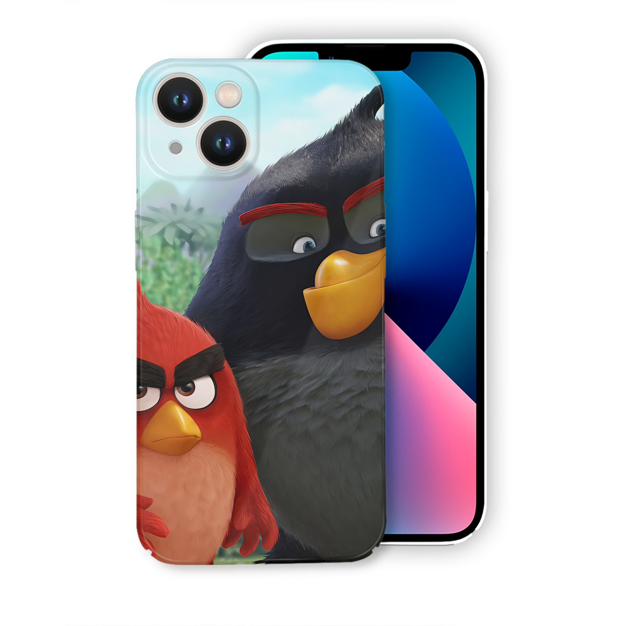 （画像用） Angry Birds アングリーバード 【iPhone 14シリーズ対応】ハードケース