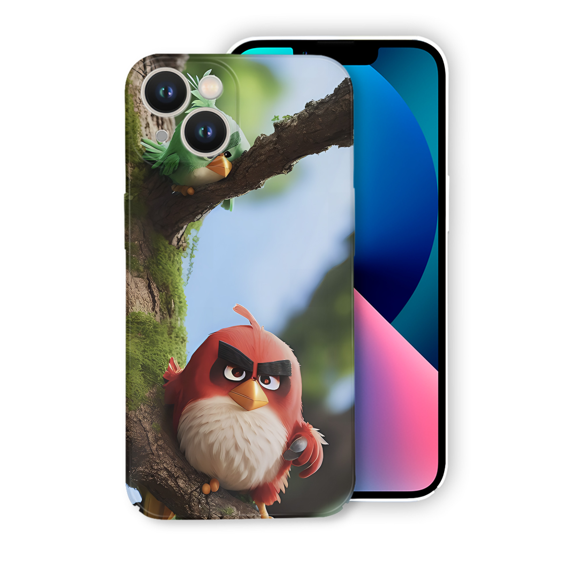（画像用） Angry Birds アングリーバード 【iPhone 14シリーズ対応】ハードケース