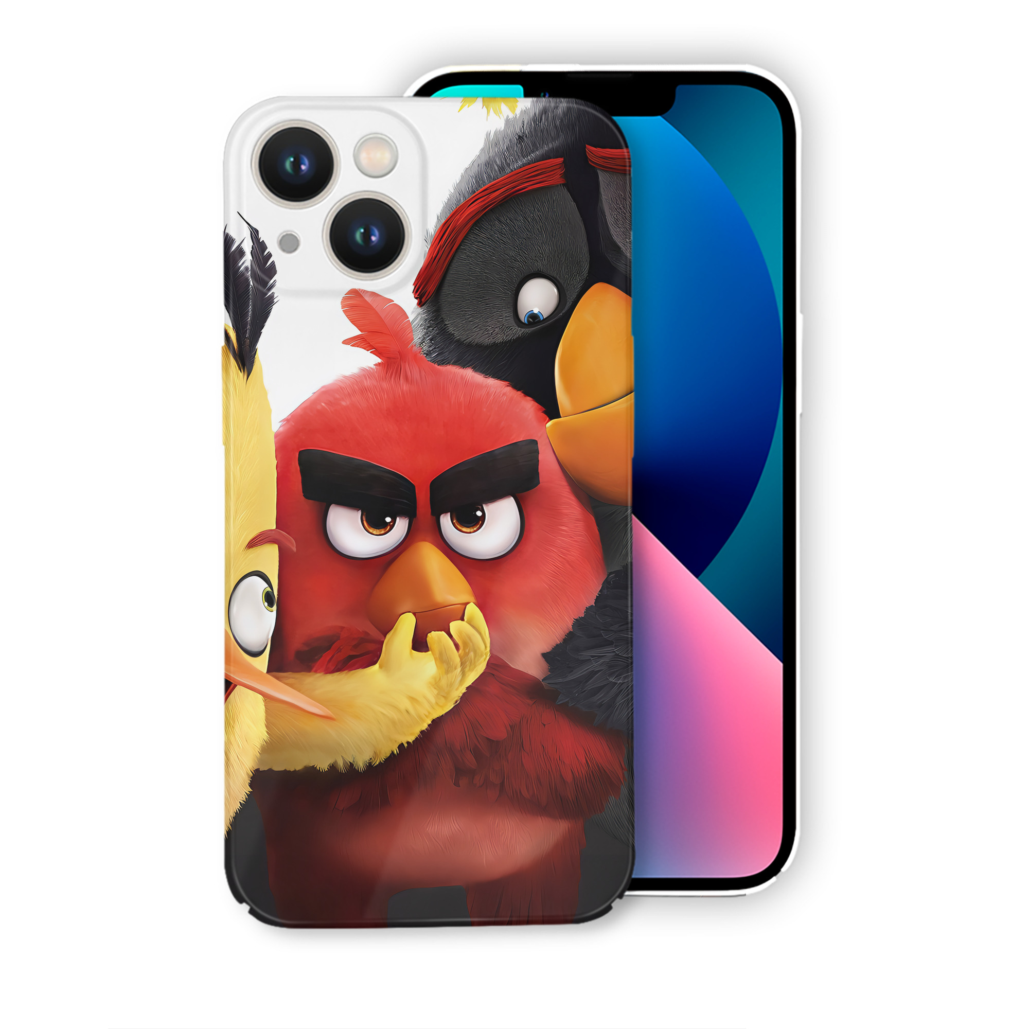 （画像用） Angry Birds アングリーバード 【iPhone 14シリーズ対応】ハードケース