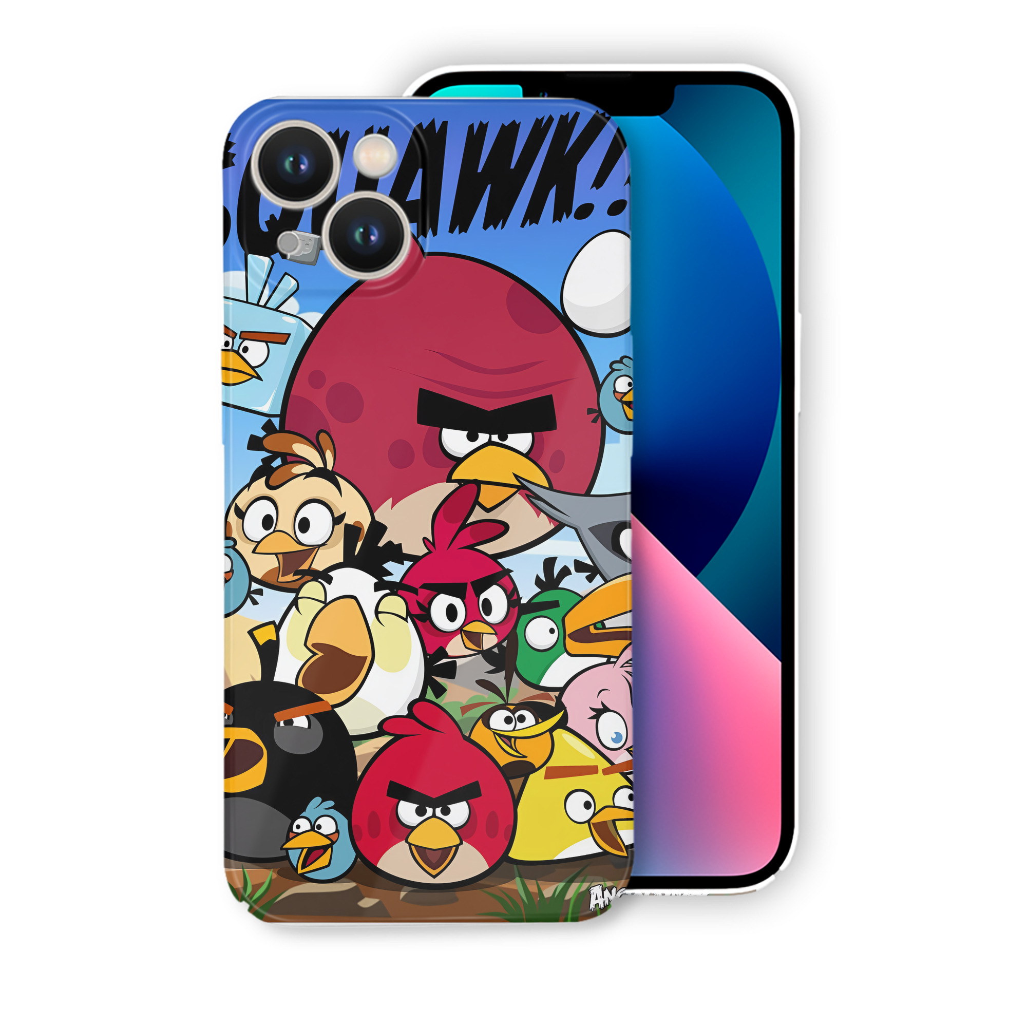 （画像用） Angry Birds アングリーバード 【iPhone 14シリーズ対応】ハードケース