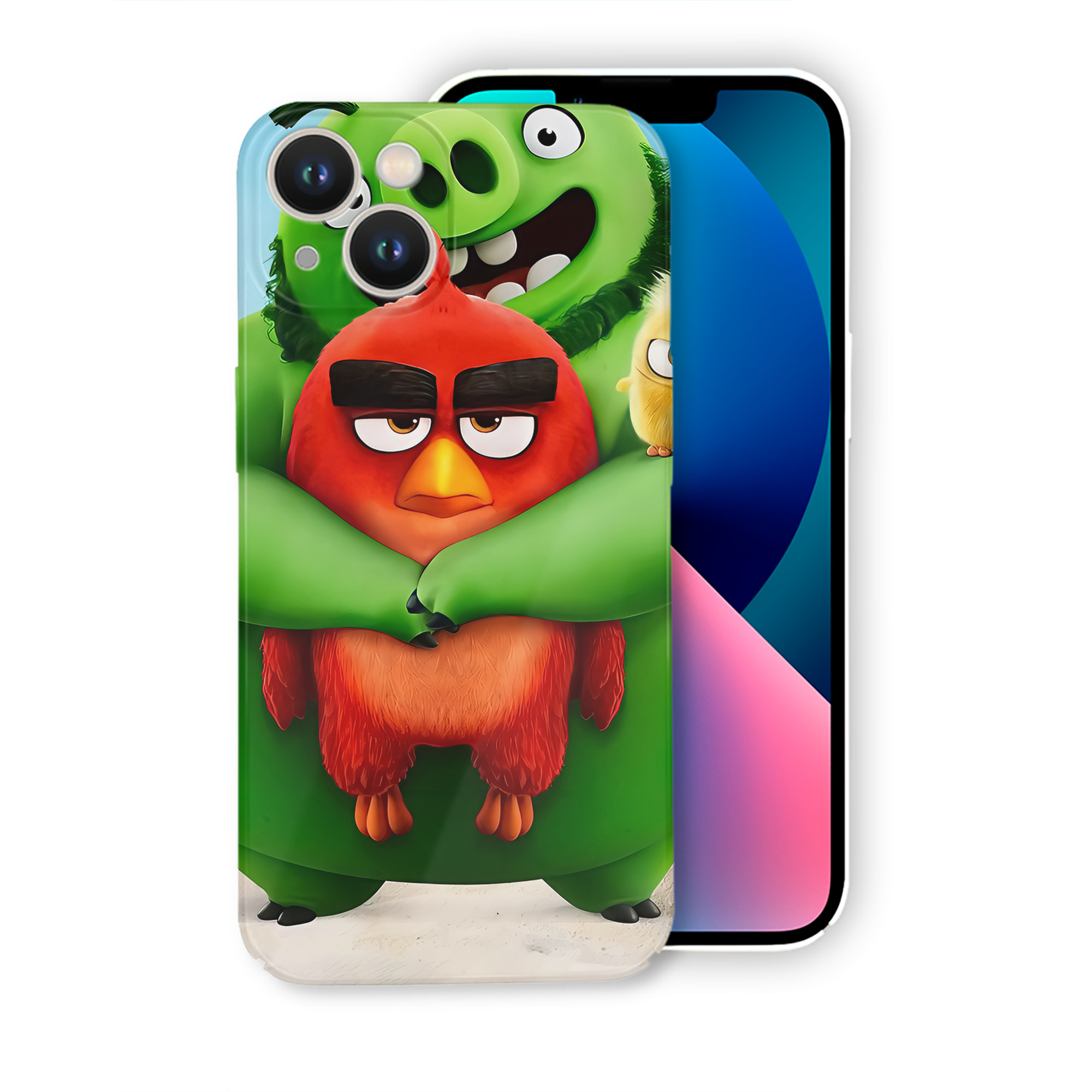 （画像用） Angry Birds アングリーバード 【iPhone 14シリーズ対応】ハードケース