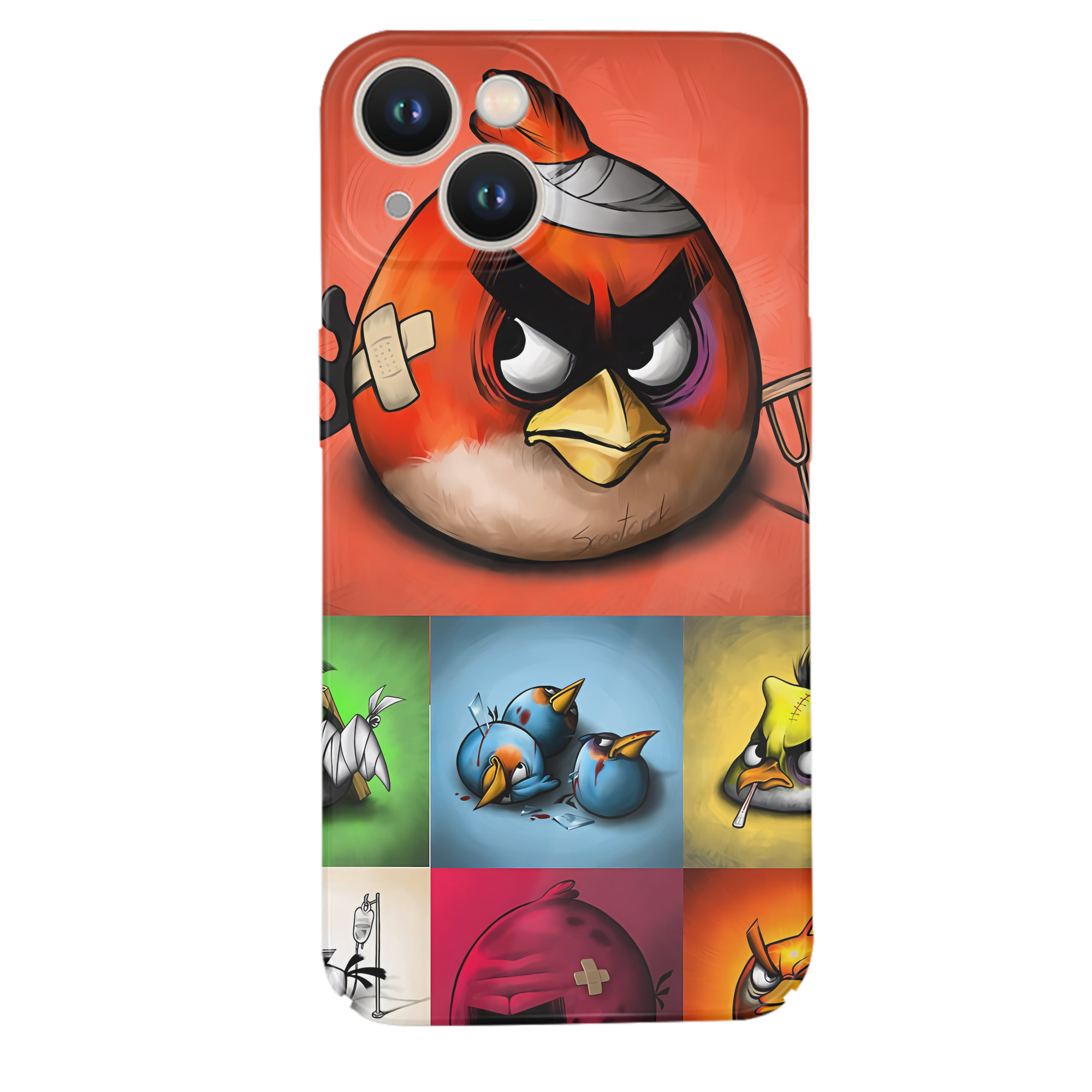 （画像用） Angry Birds アングリーバード 【iPhone 14シリーズ対応】ハードケース