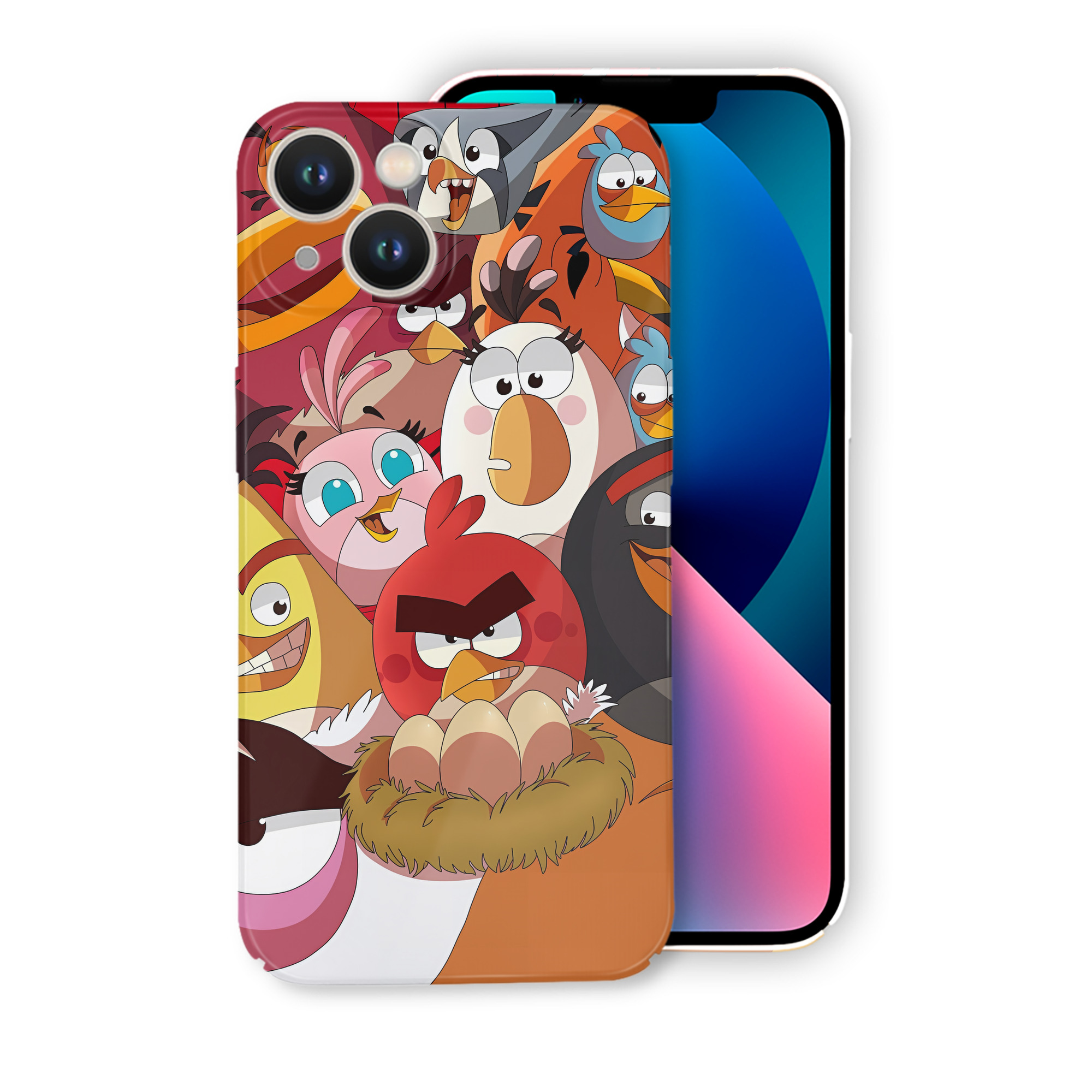 （画像用） Angry Birds アングリーバード 【iPhone 14シリーズ対応】ハードケース