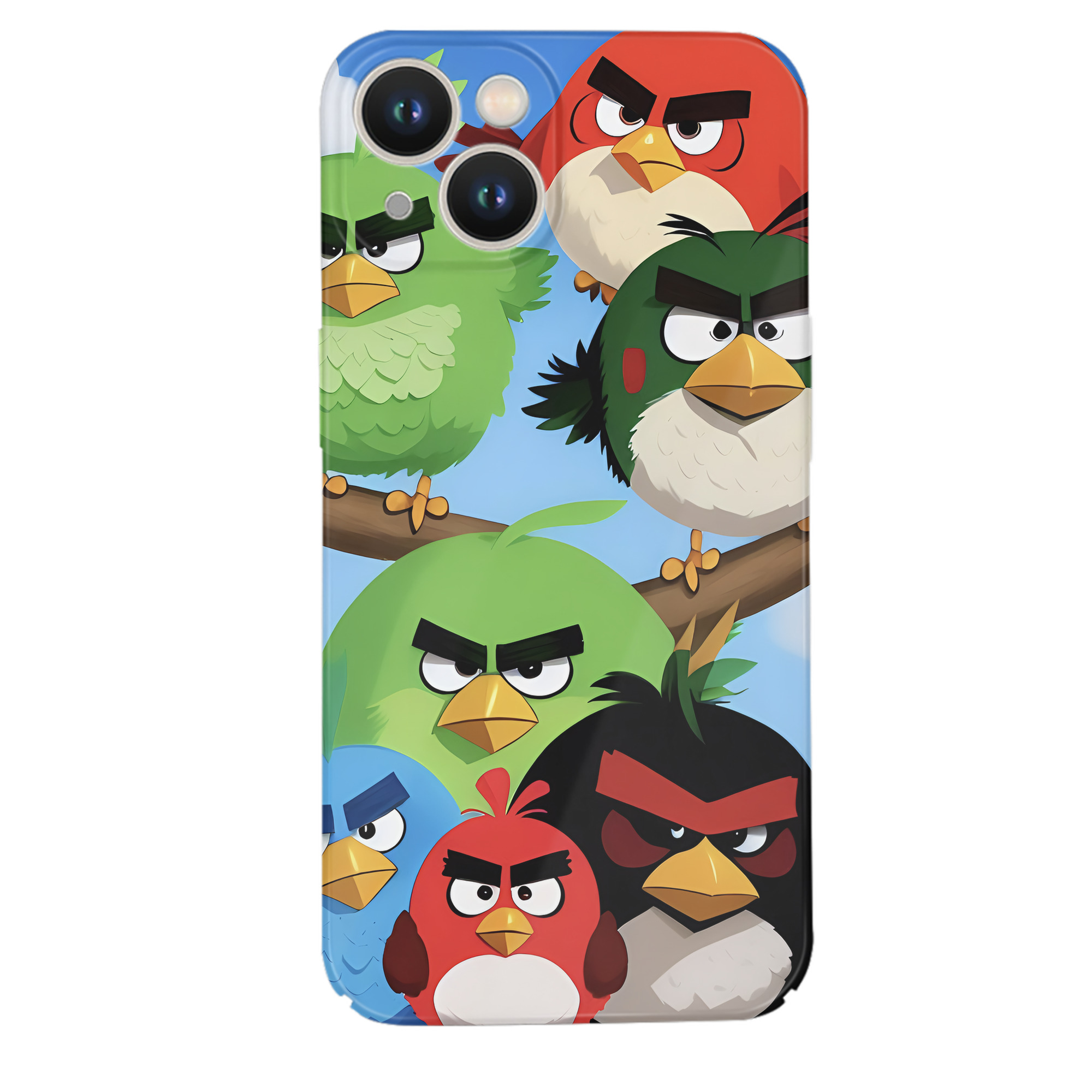 （画像用） Angry Birds アングリーバード 【iPhone 14シリーズ対応】ハードケース