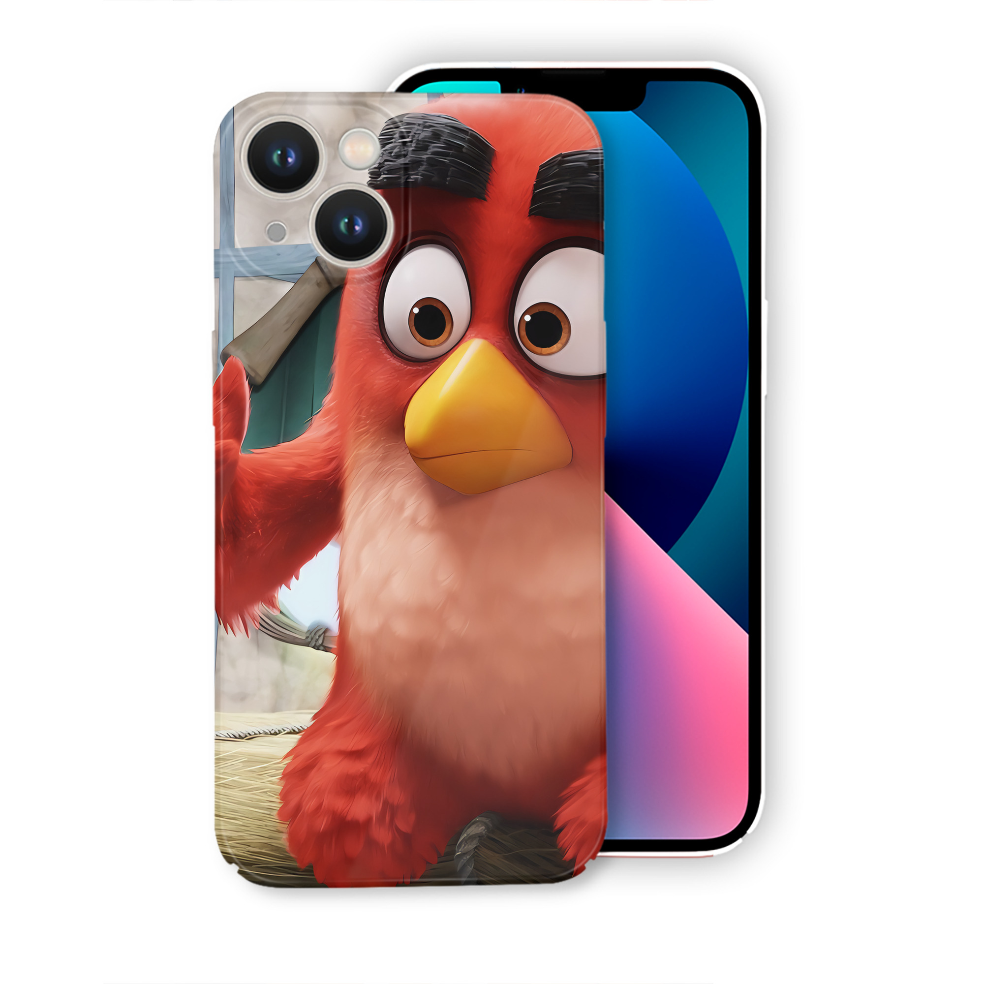 （画像用） Angry Birds アングリーバード 【iPhone 14シリーズ対応】ハードケース