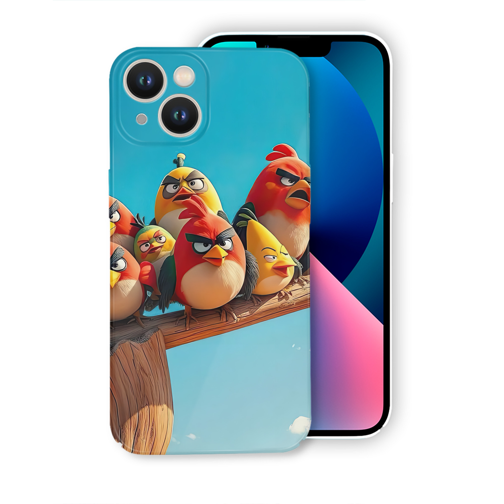 （画像用） Angry Birds アングリーバード 【iPhone 14シリーズ対応】ハードケース