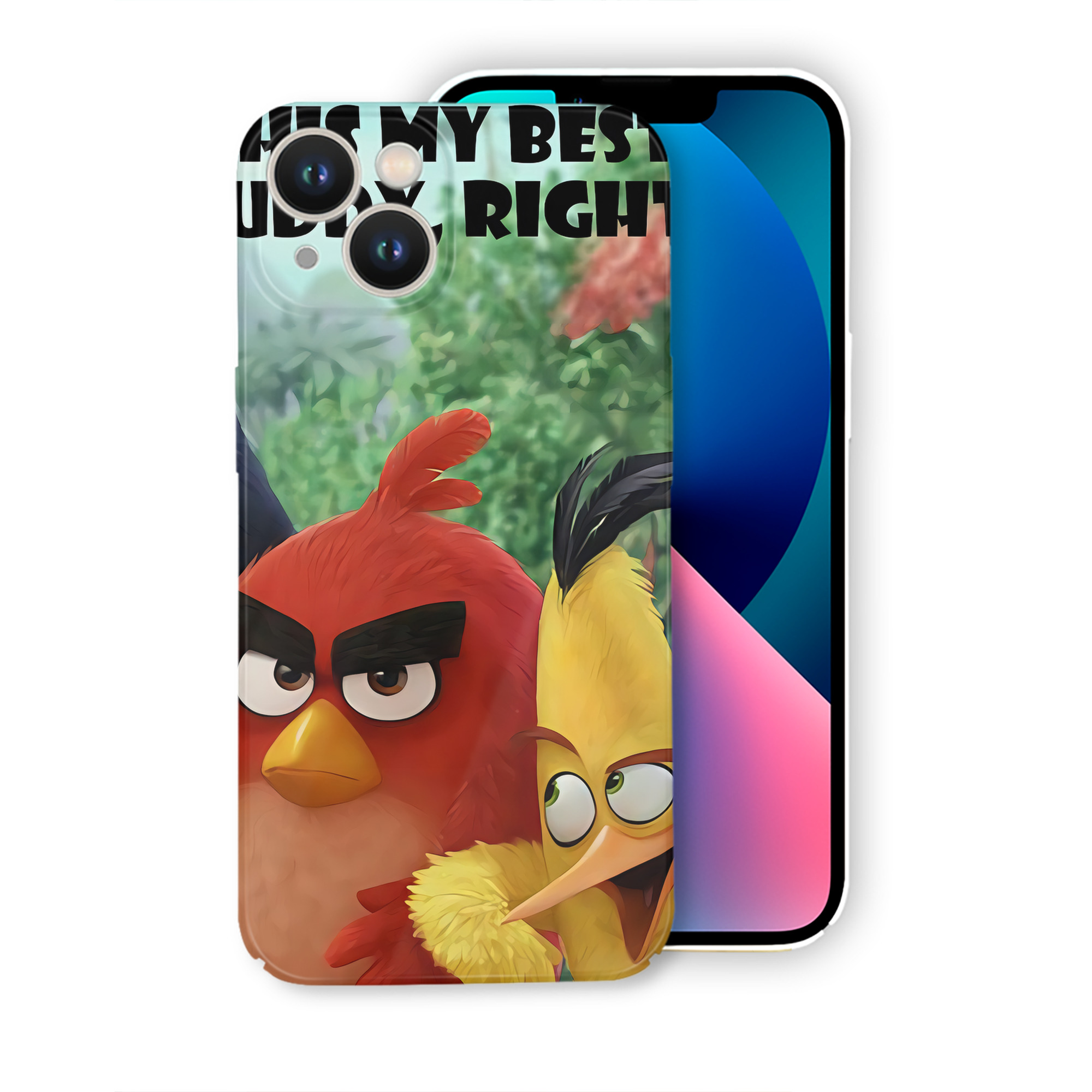 （画像用） Angry Birds アングリーバード 【iPhone 14シリーズ対応】ハードケース