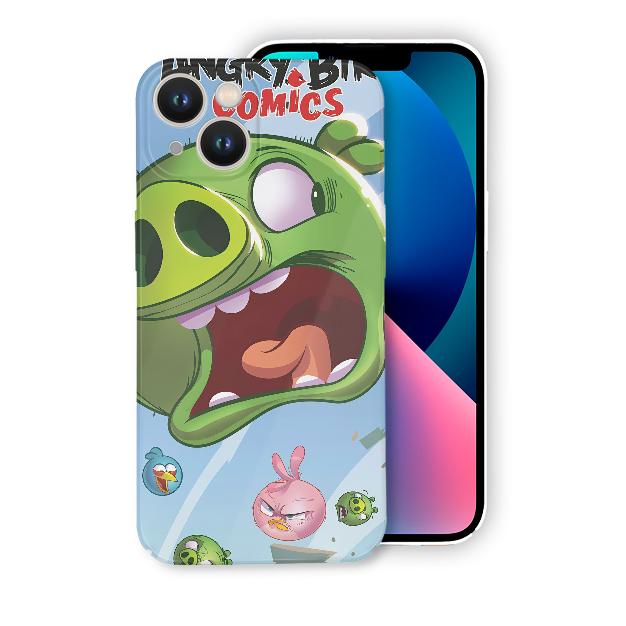 （画像用） Angry Birds アングリーバード 【iPhone 14シリーズ対応】ハードケース