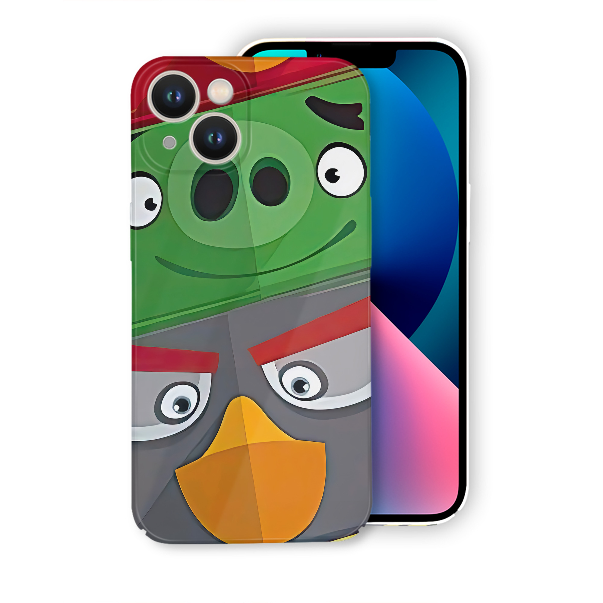 （画像用） Angry Birds アングリーバード 【iPhone 14シリーズ対応】ハードケース