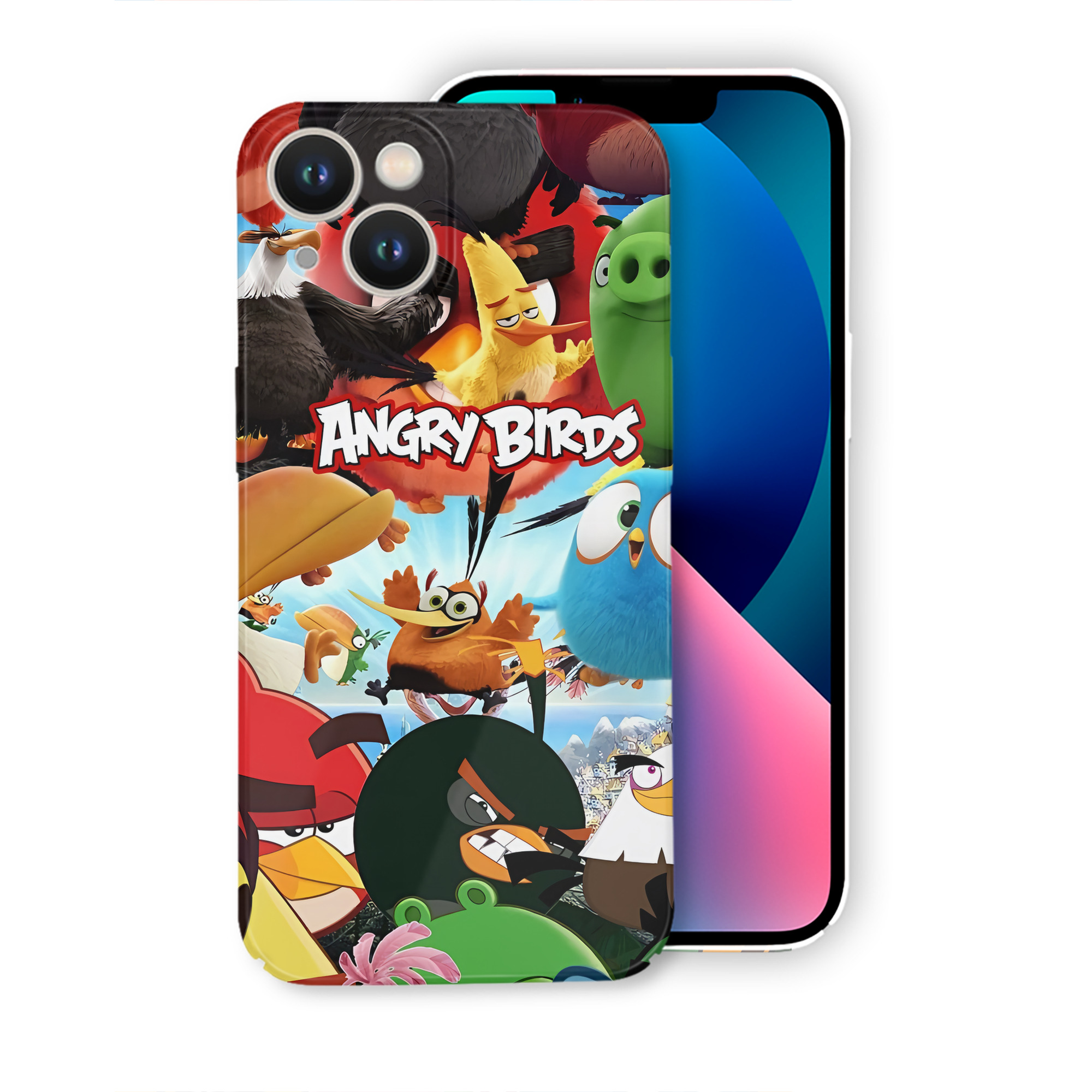 （画像用） Angry Birds アングリーバード 【iPhone 14シリーズ対応】ハードケース