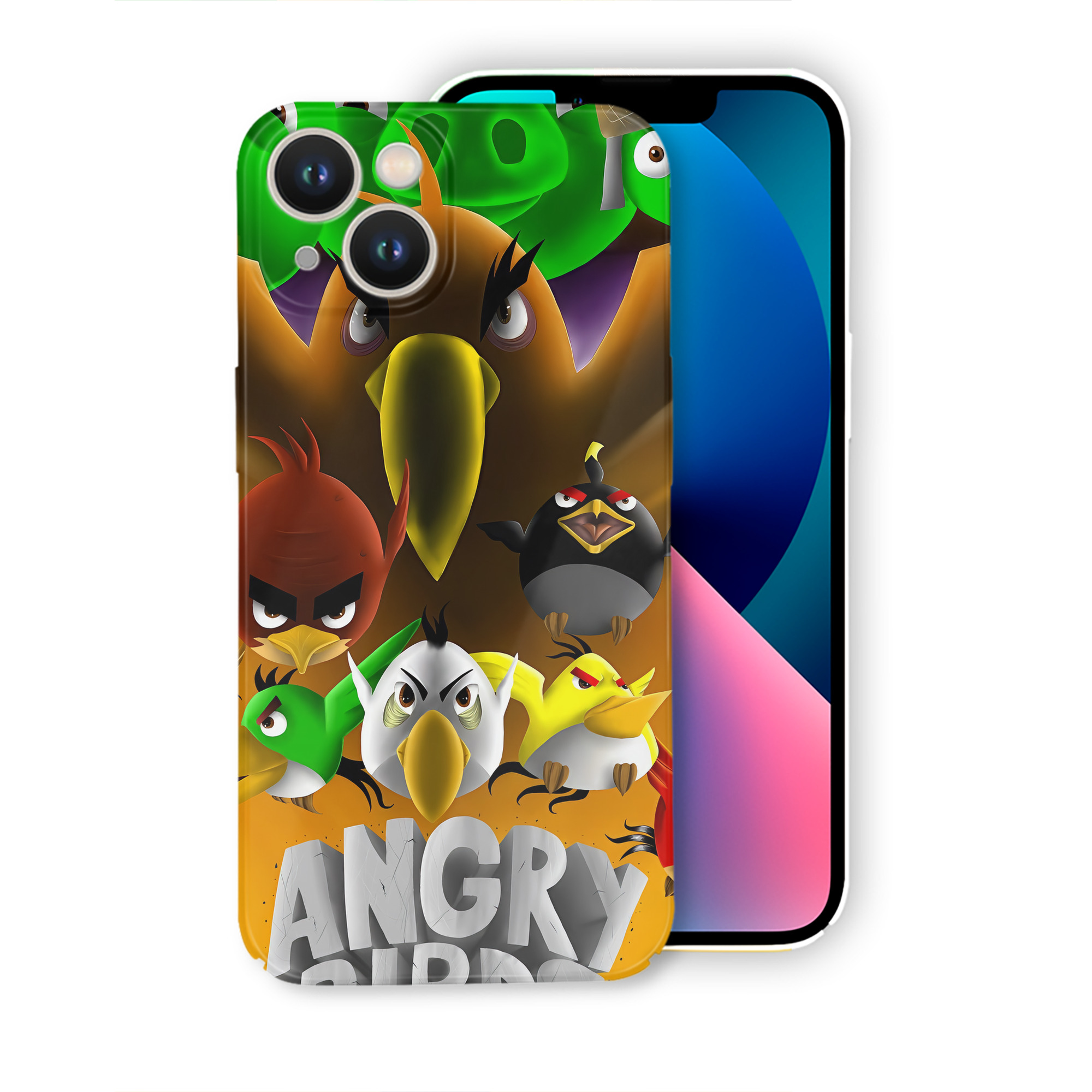 （画像用） Angry Birds アングリーバード 【iPhone 14シリーズ対応】ハードケース