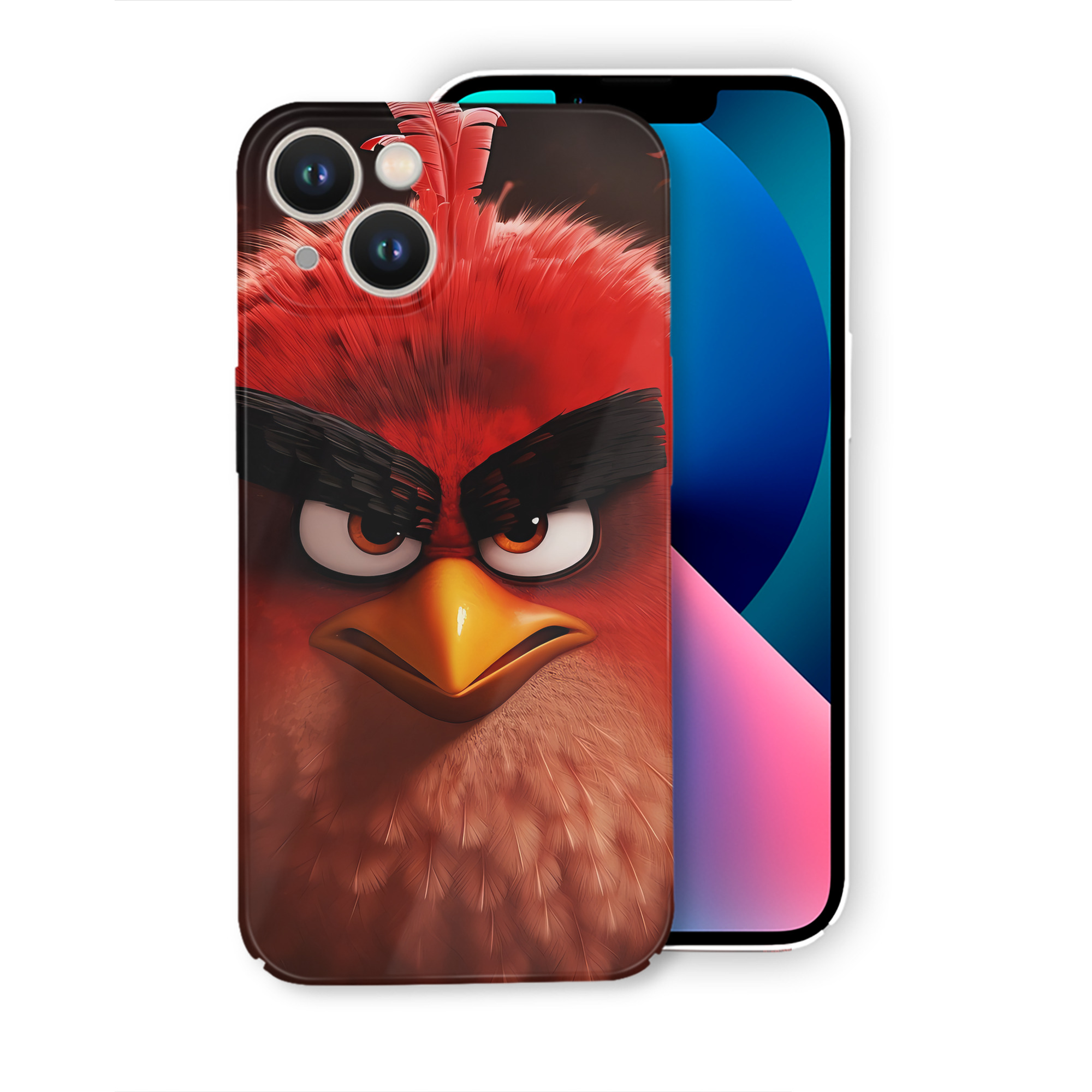 （画像用） Angry Birds アングリーバード 【iPhone 14シリーズ対応】ハードケース