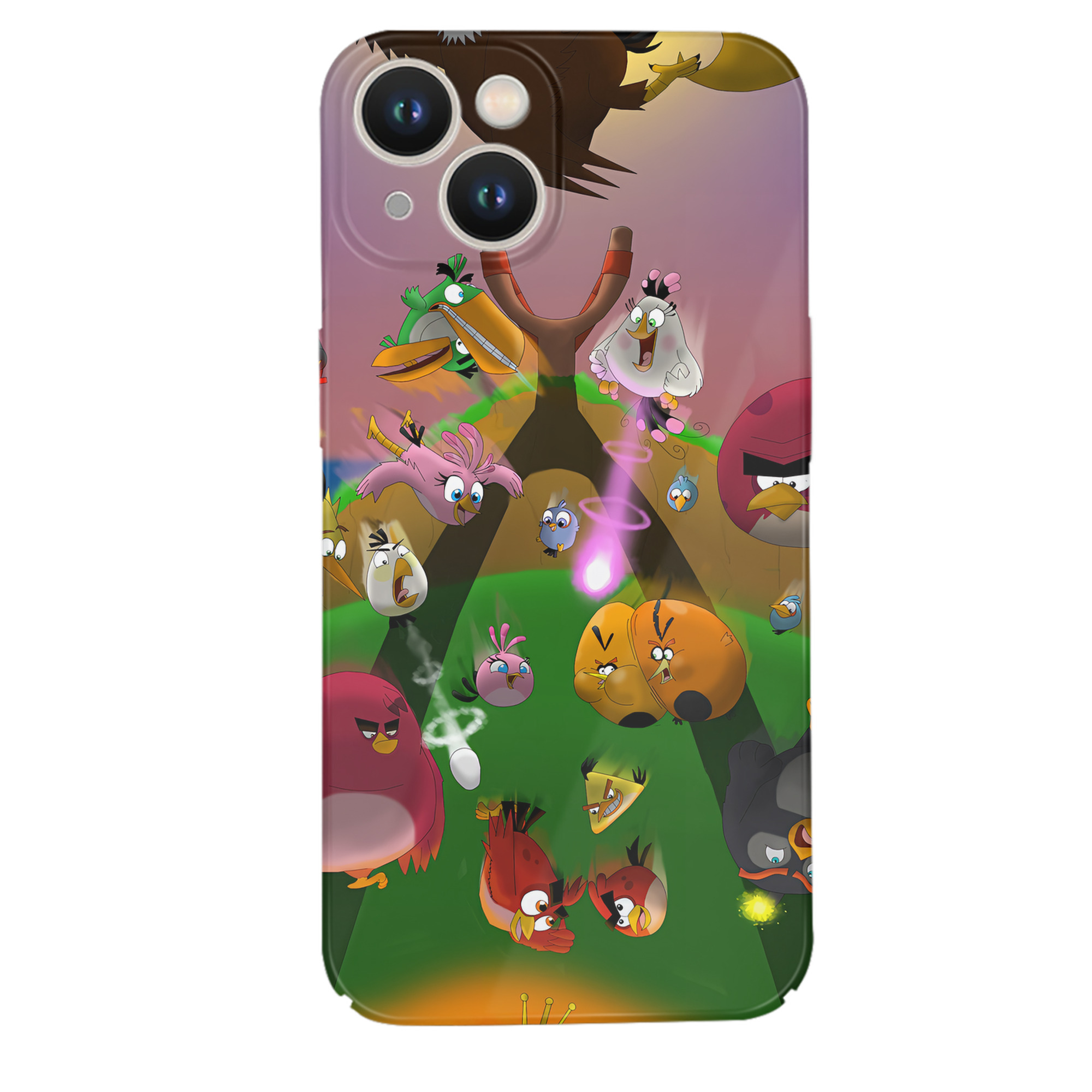 （画像用） Angry Birds アングリーバード 【iPhone 14シリーズ対応】ハードケース