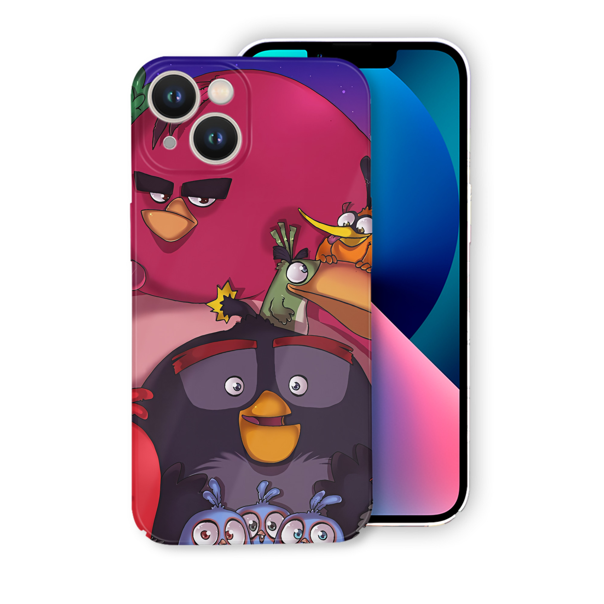 （画像用） Angry Birds アングリーバード 【iPhone 14シリーズ対応】ハードケース