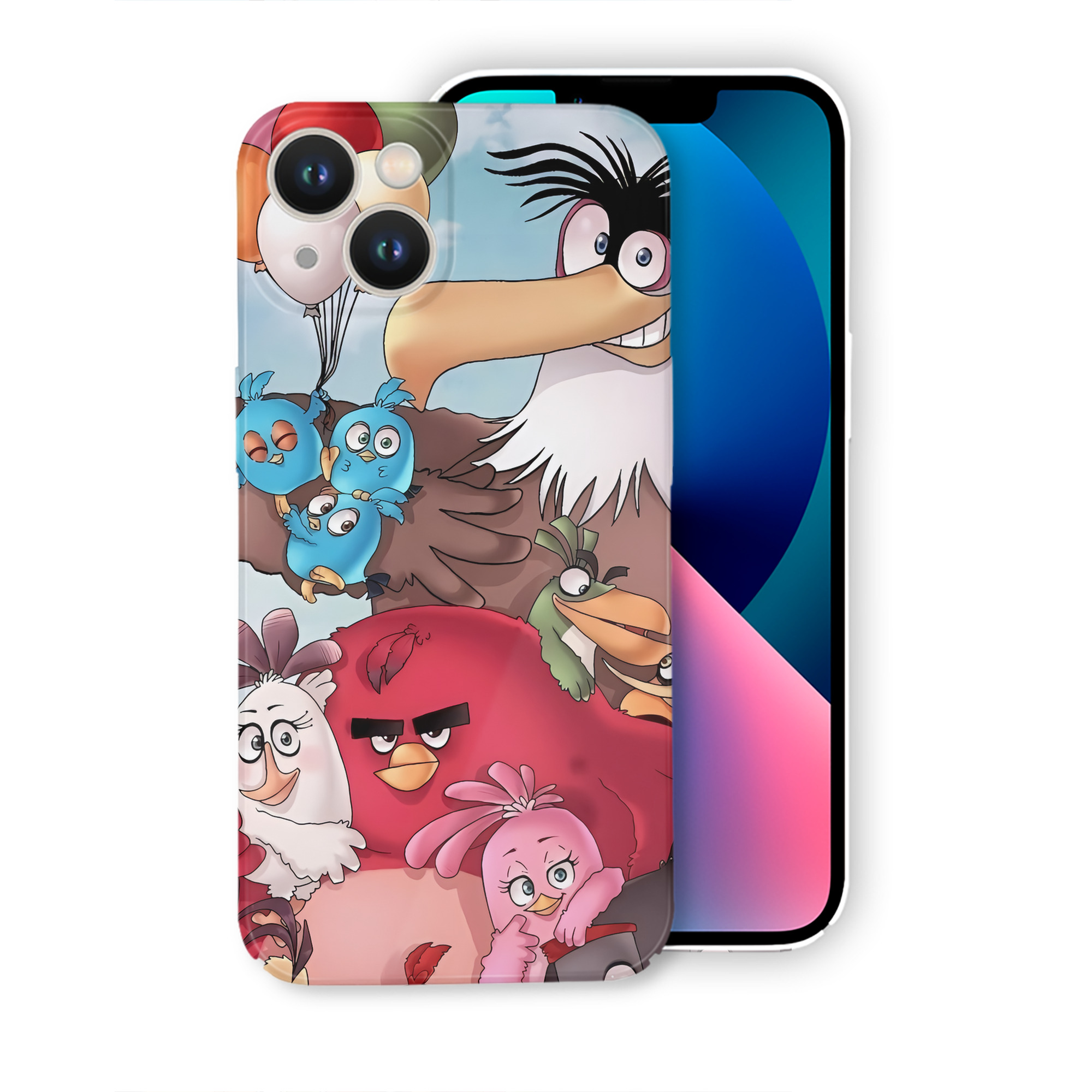 （画像用） Angry Birds アングリーバード 【iPhone 14シリーズ対応】ハードケース