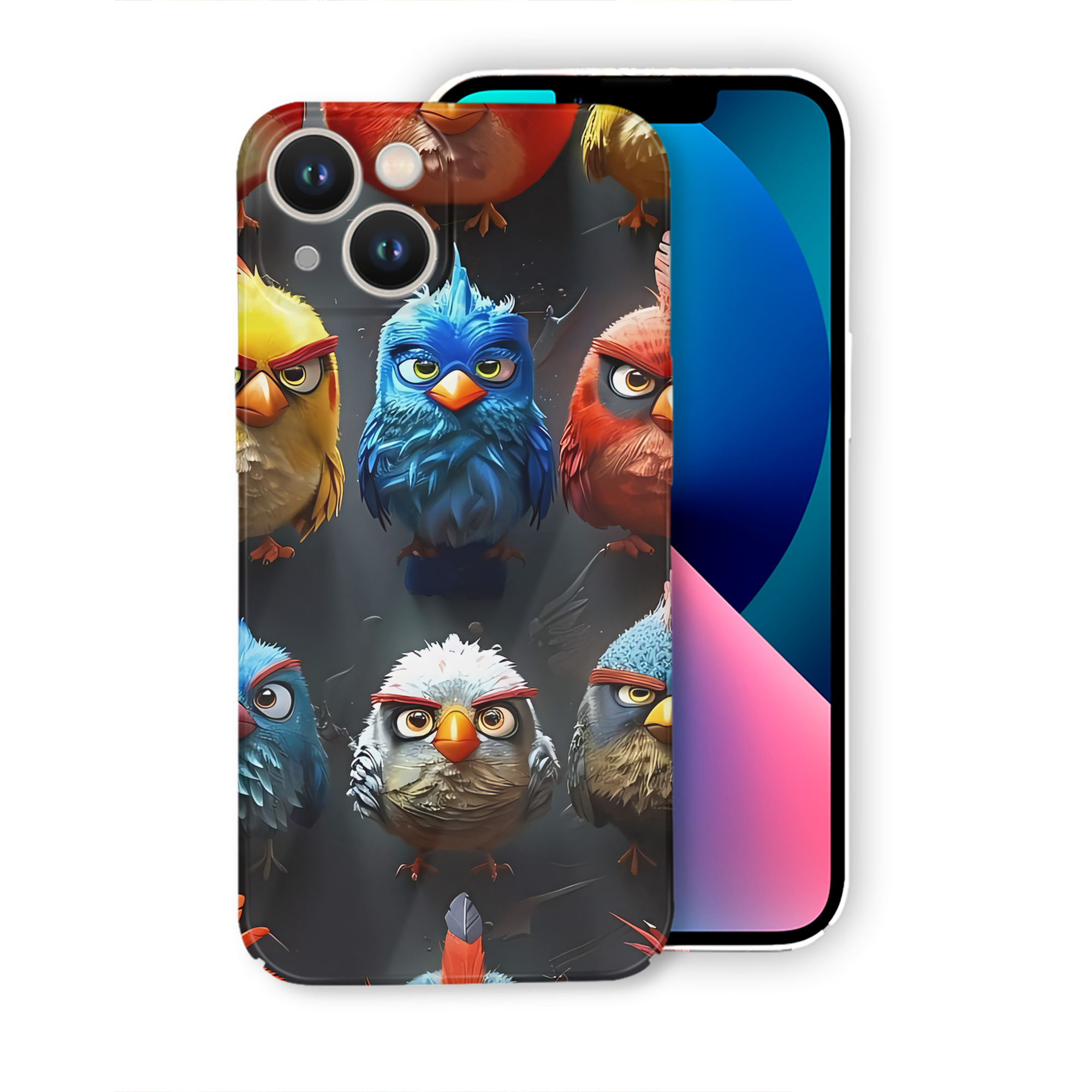 （画像用） Angry Birds アングリーバード 【iPhone 14シリーズ対応】ハードケース