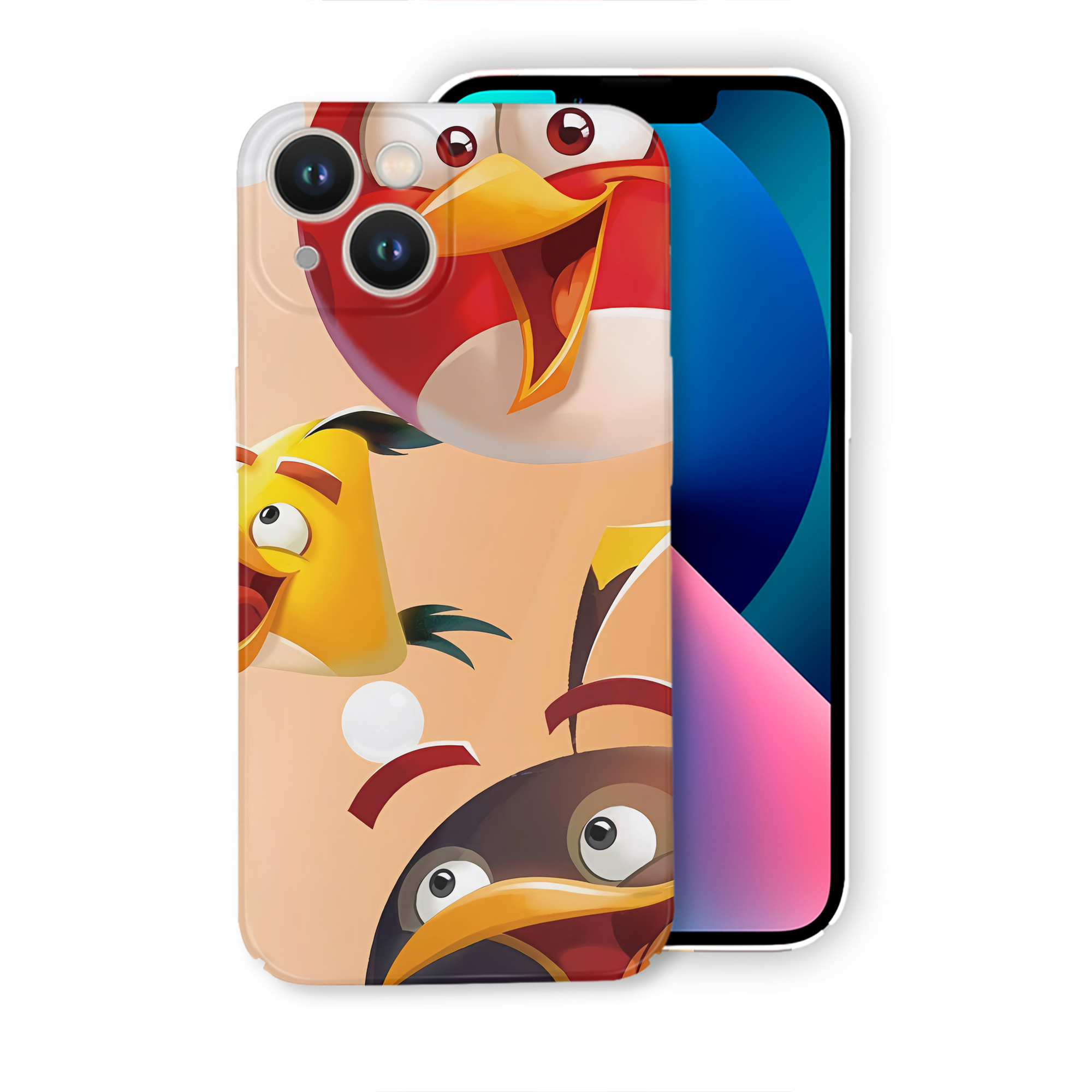 （画像用） Angry Birds アングリーバード 【iPhone 14シリーズ対応】ハードケース