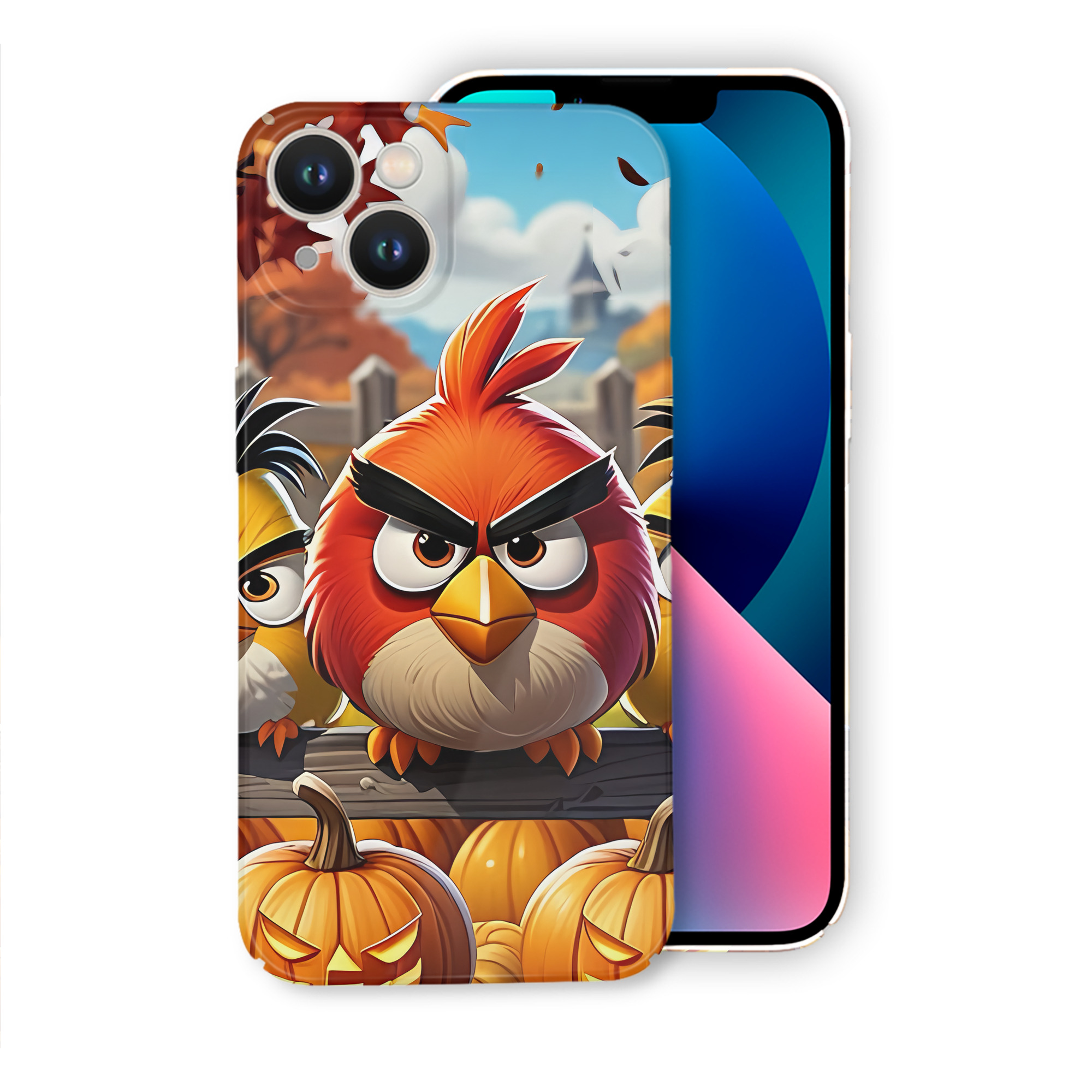 （画像用） Angry Birds アングリーバード 【iPhone 14シリーズ対応】ハードケース