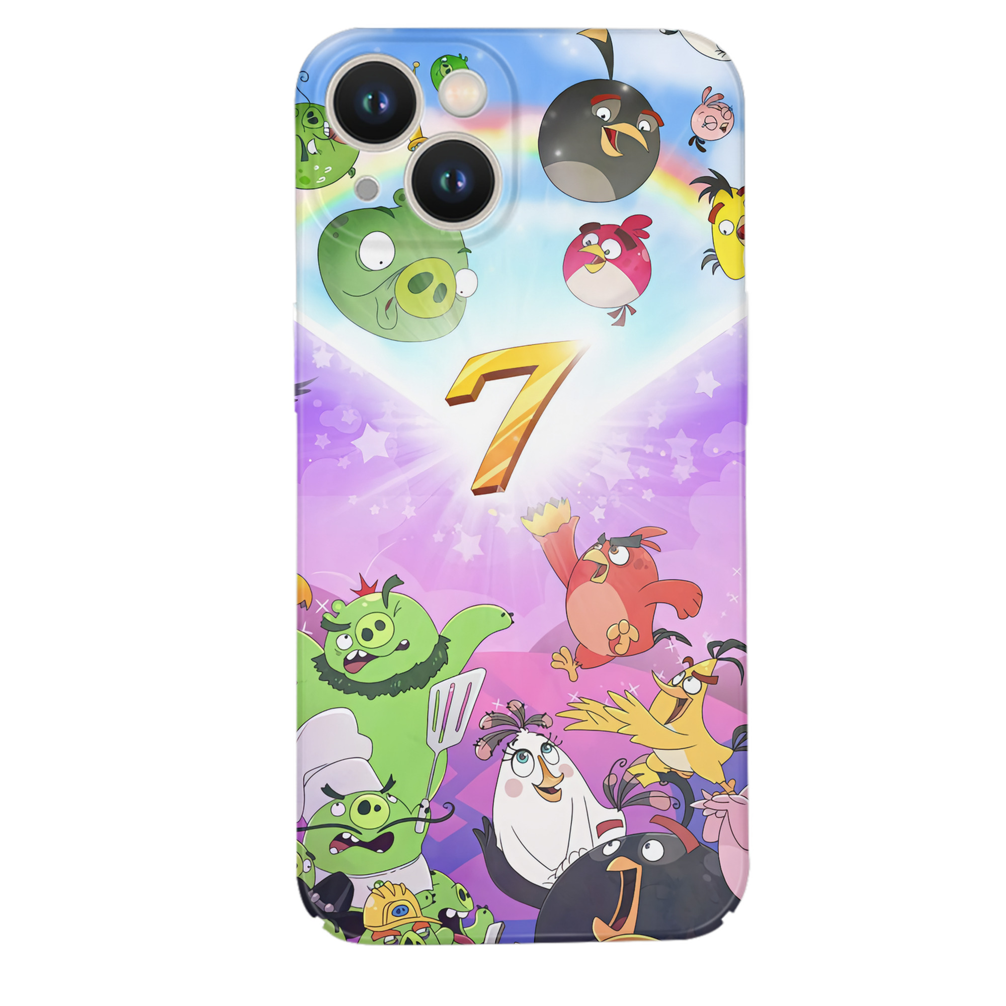 （画像用） Angry Birds アングリーバード 【iPhone 14シリーズ対応】ハードケース