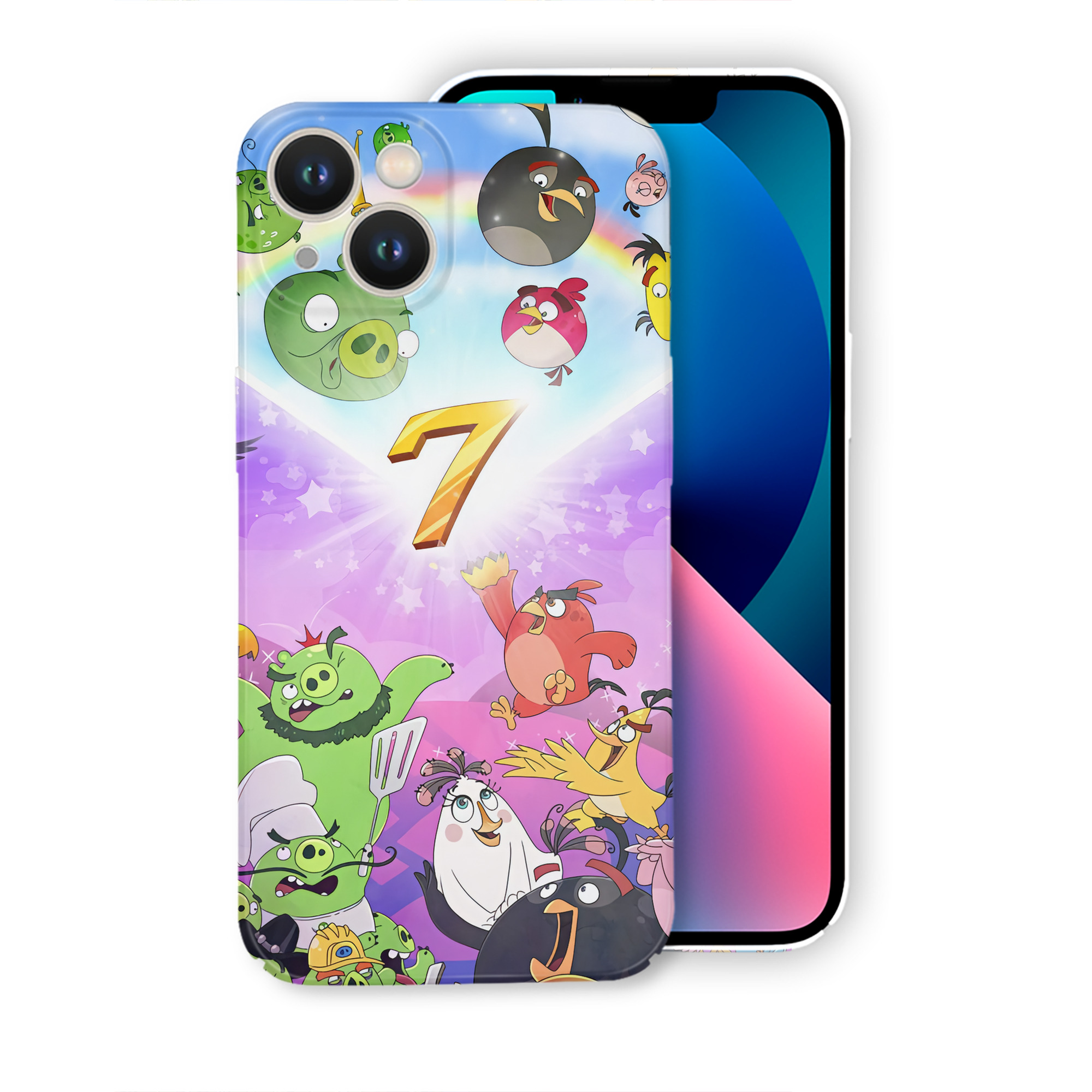 （画像用） Angry Birds アングリーバード 【iPhone 14シリーズ対応】ハードケース