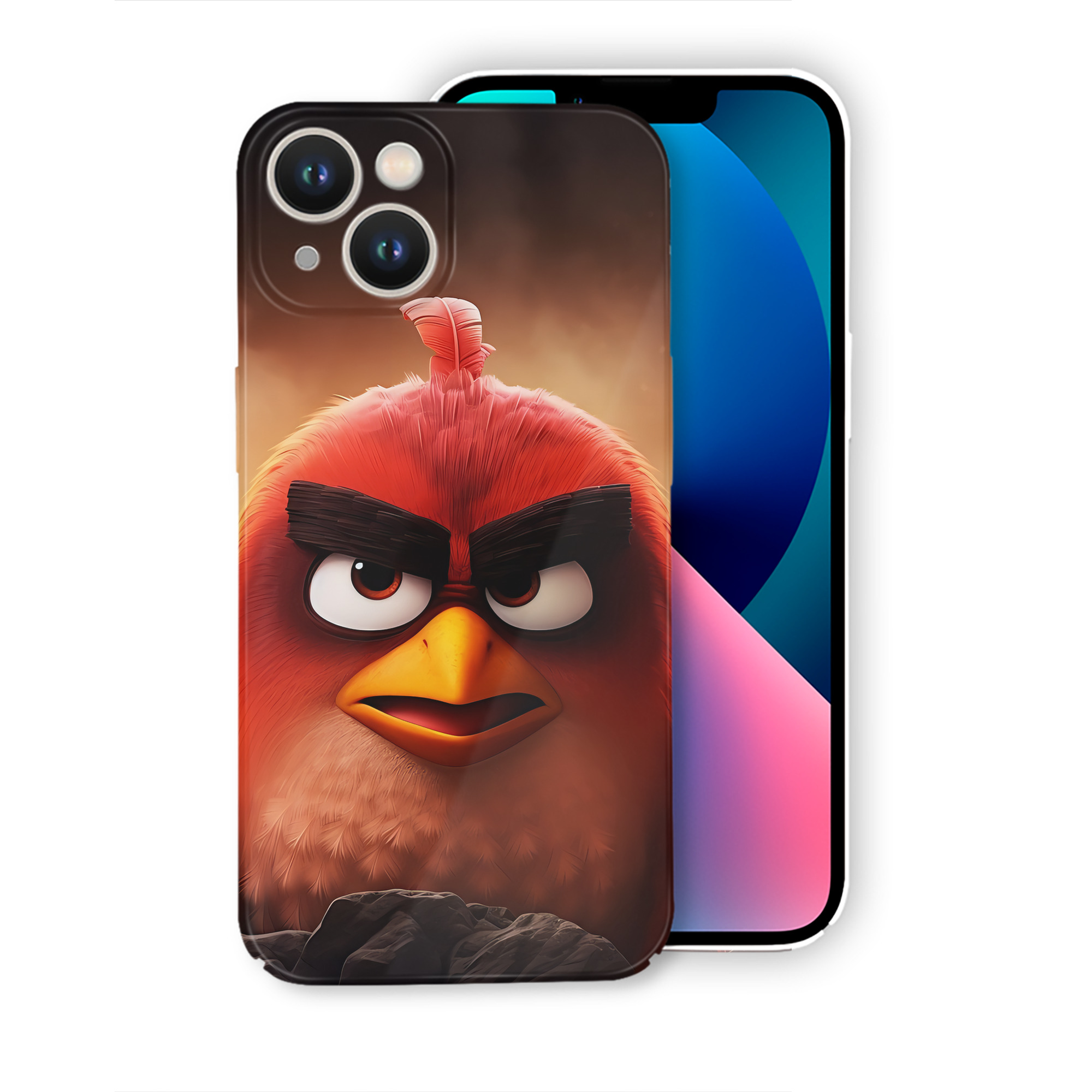 （画像用） Angry Birds アングリーバード 【iPhone 14シリーズ対応】ハードケース