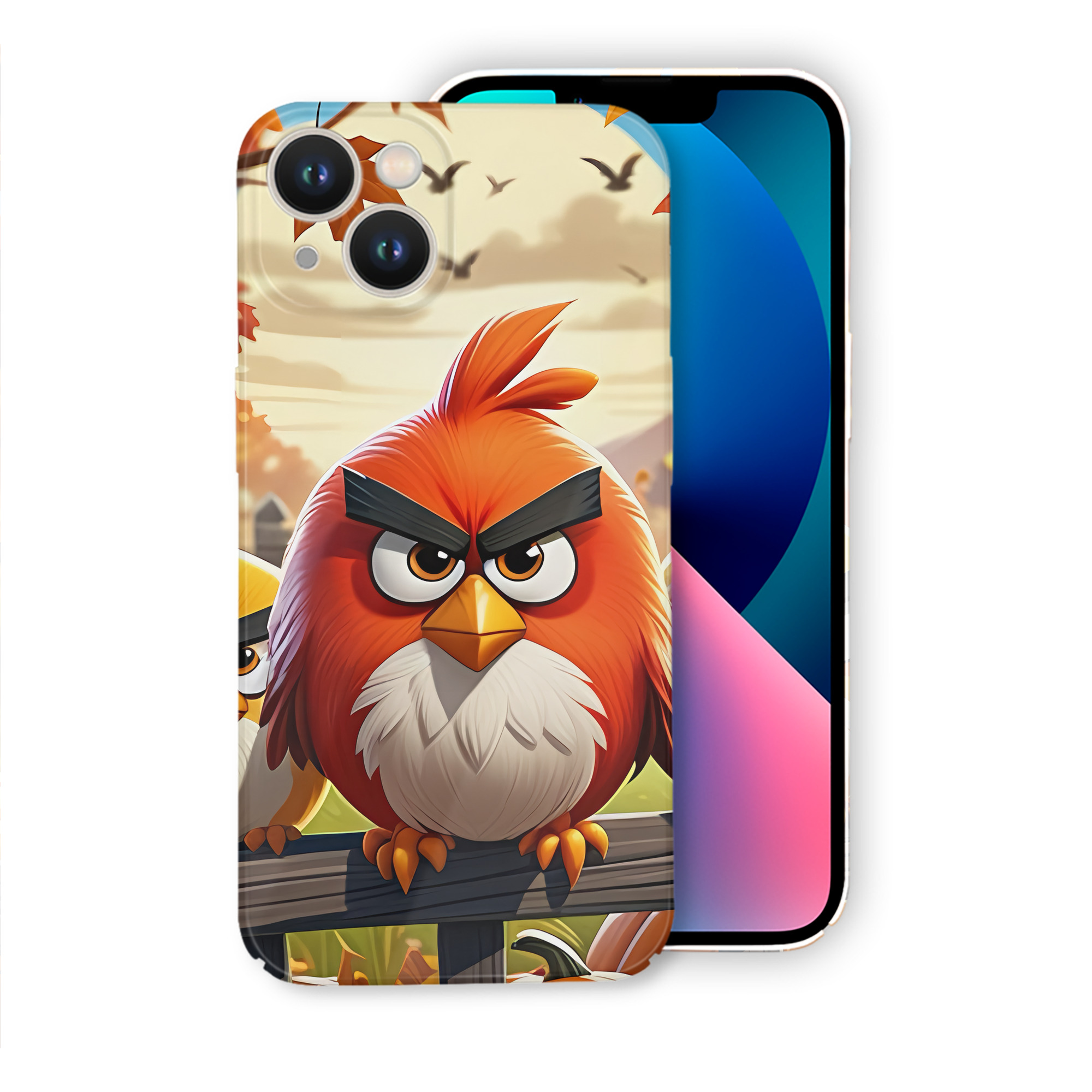 （画像用） Angry Birds アングリーバード 【iPhone 14シリーズ対応】ハードケース