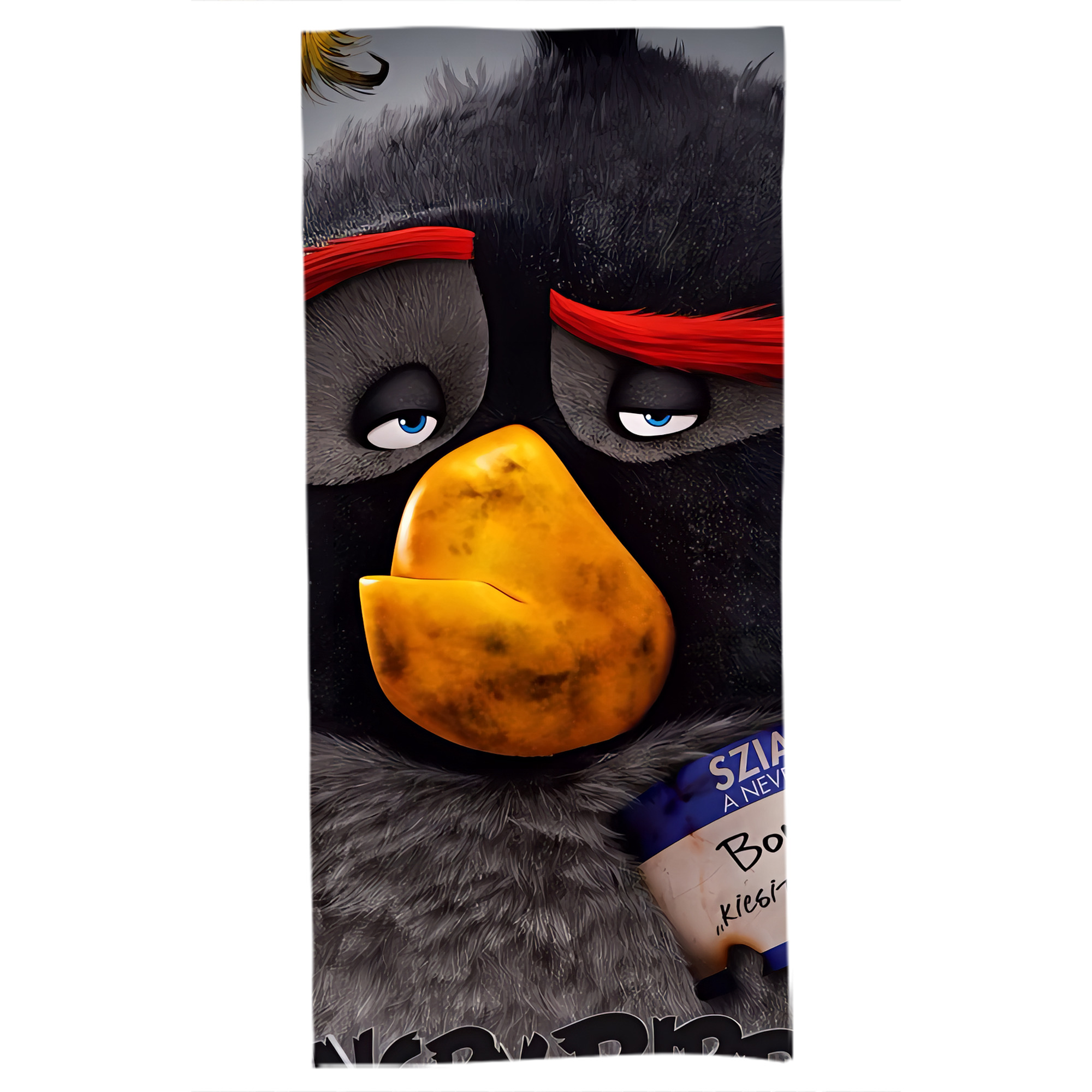 （画像用） Angry Birds アングリーバード 大判バスタオル 70×140cm 吸水速乾 柔らかい肌触り