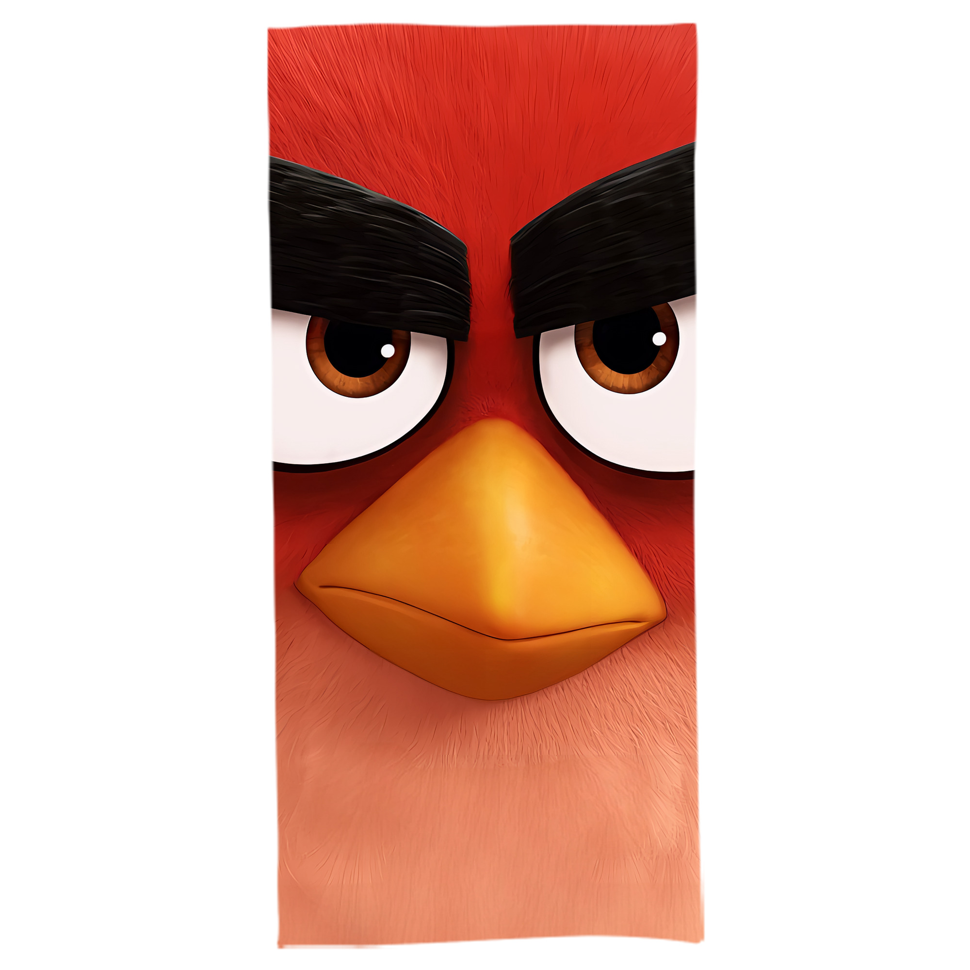 （画像用） Angry Birds アングリーバード 大判バスタオル 70×140cm 吸水速乾 柔らかい肌触り
