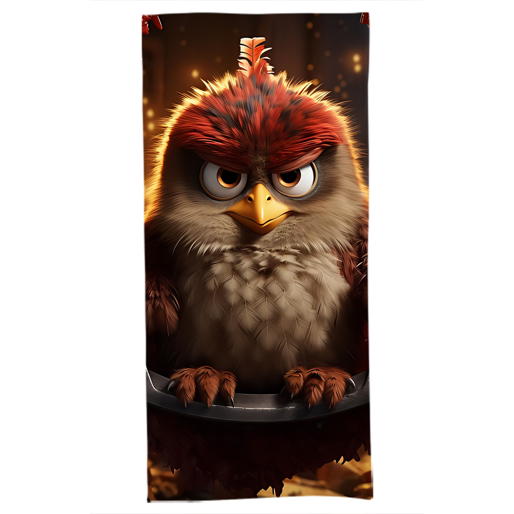 （画像用） Angry Birds アングリーバード 大判バスタオル 70×140cm 吸水速乾 柔らかい肌触り