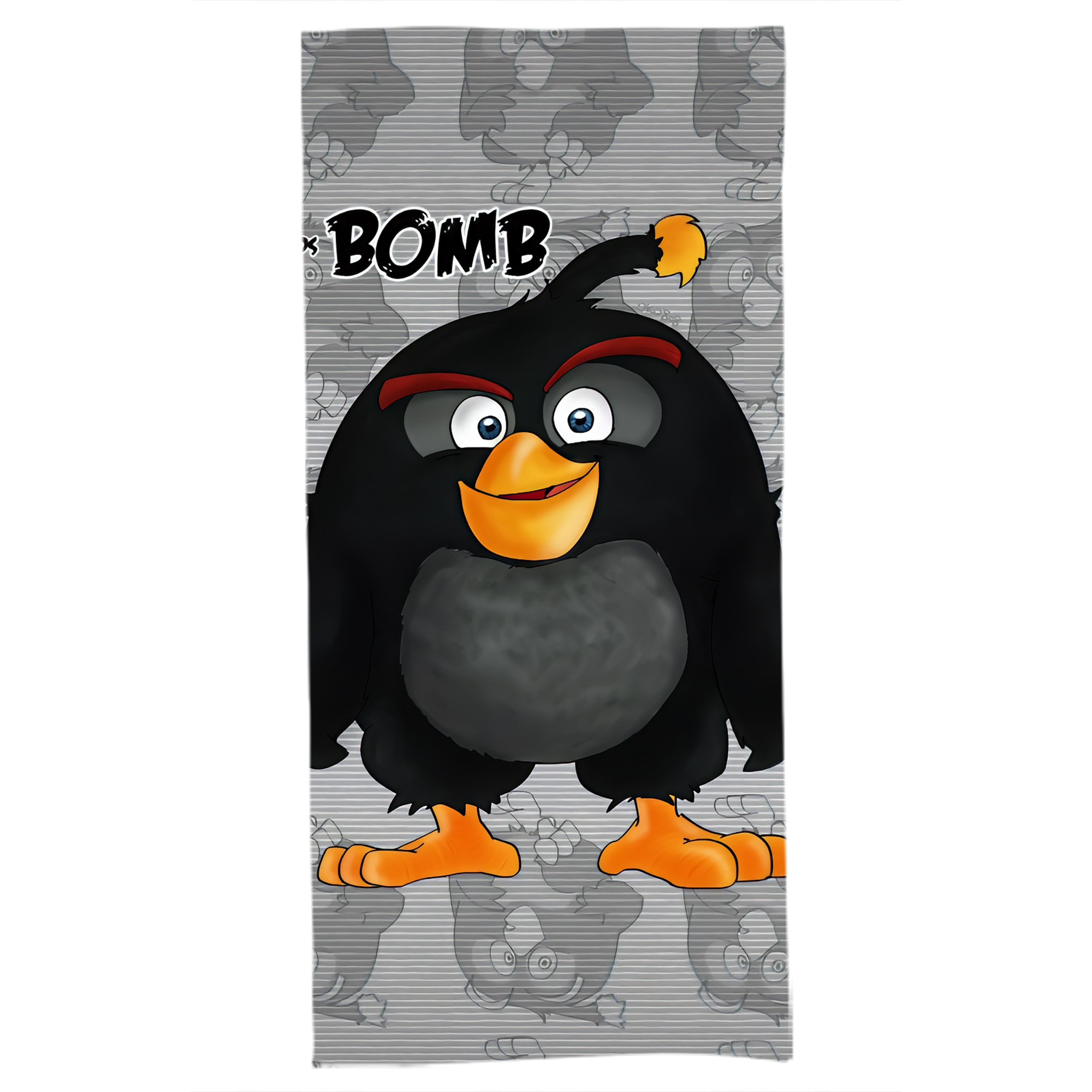 （画像用） Angry Birds アングリーバード 大判バスタオル 70×140cm 吸水速乾 柔らかい肌触り