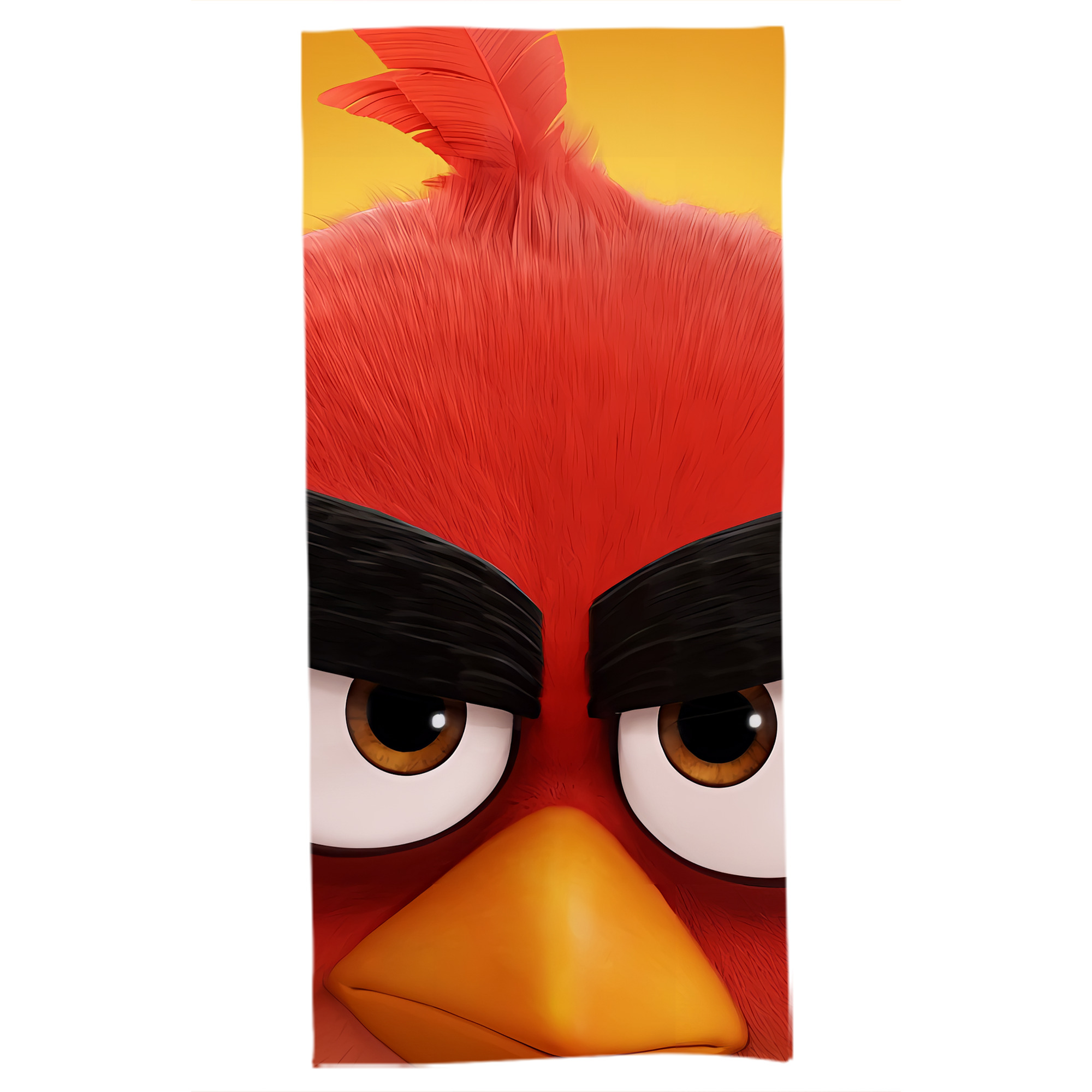（画像用） Angry Birds アングリーバード 大判バスタオル 70×140cm 吸水速乾 柔らかい肌触り