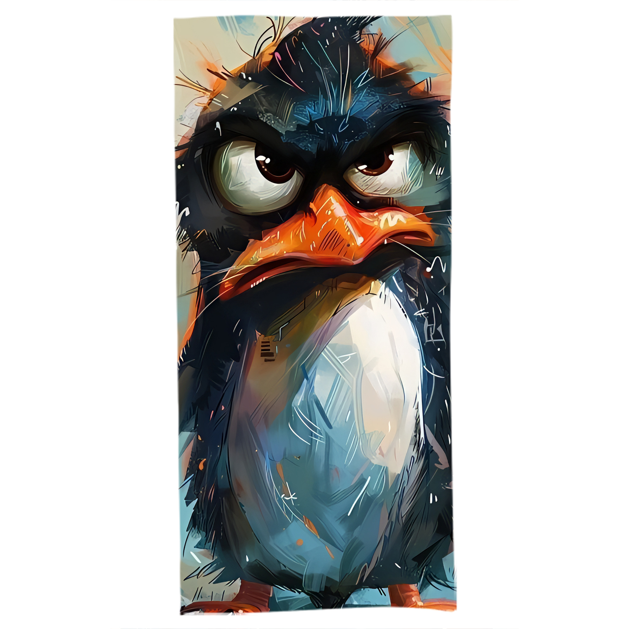 （画像用） Angry Birds アングリーバード 大判バスタオル 70×140cm 吸水速乾 柔らかい肌触り