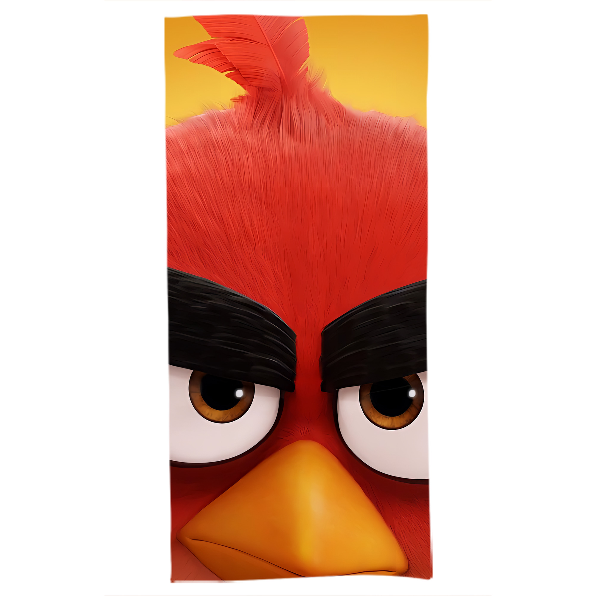 （画像用） Angry Birds アングリーバード 大判バスタオル 70×140cm 吸水速乾 柔らかい肌触り