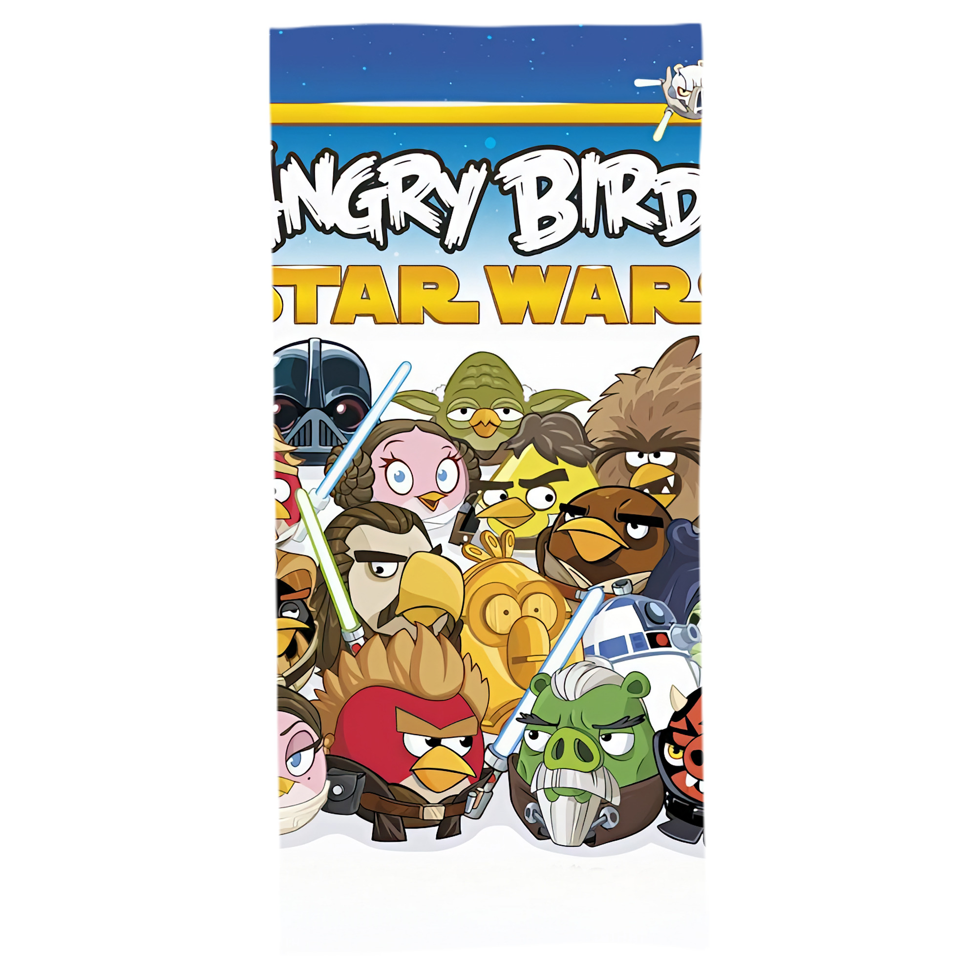 （画像用） Angry Birds アングリーバード 大判バスタオル 70×140cm 吸水速乾 柔らかい肌触り