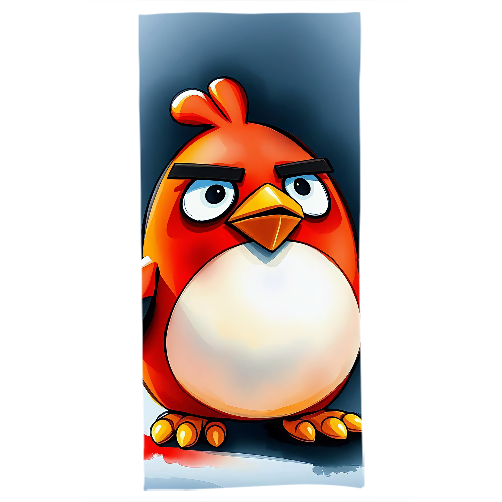 （画像用） Angry Birds アングリーバード 大判バスタオル 70×140cm 吸水速乾 柔らかい肌触り
