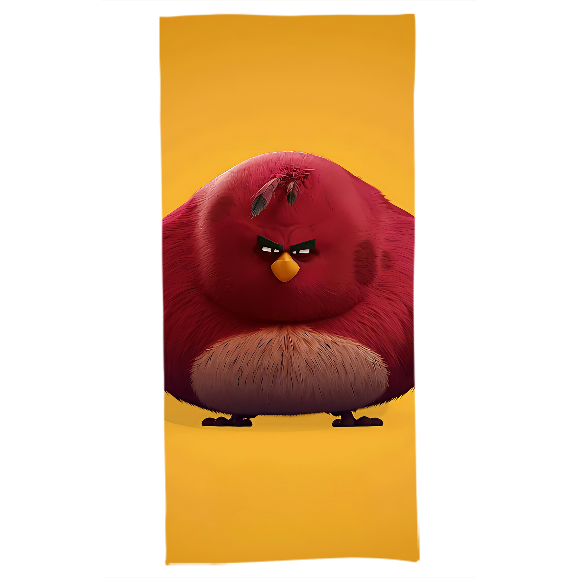 （画像用） Angry Birds アングリーバード 大判バスタオル 70×140cm 吸水速乾 柔らかい肌触り