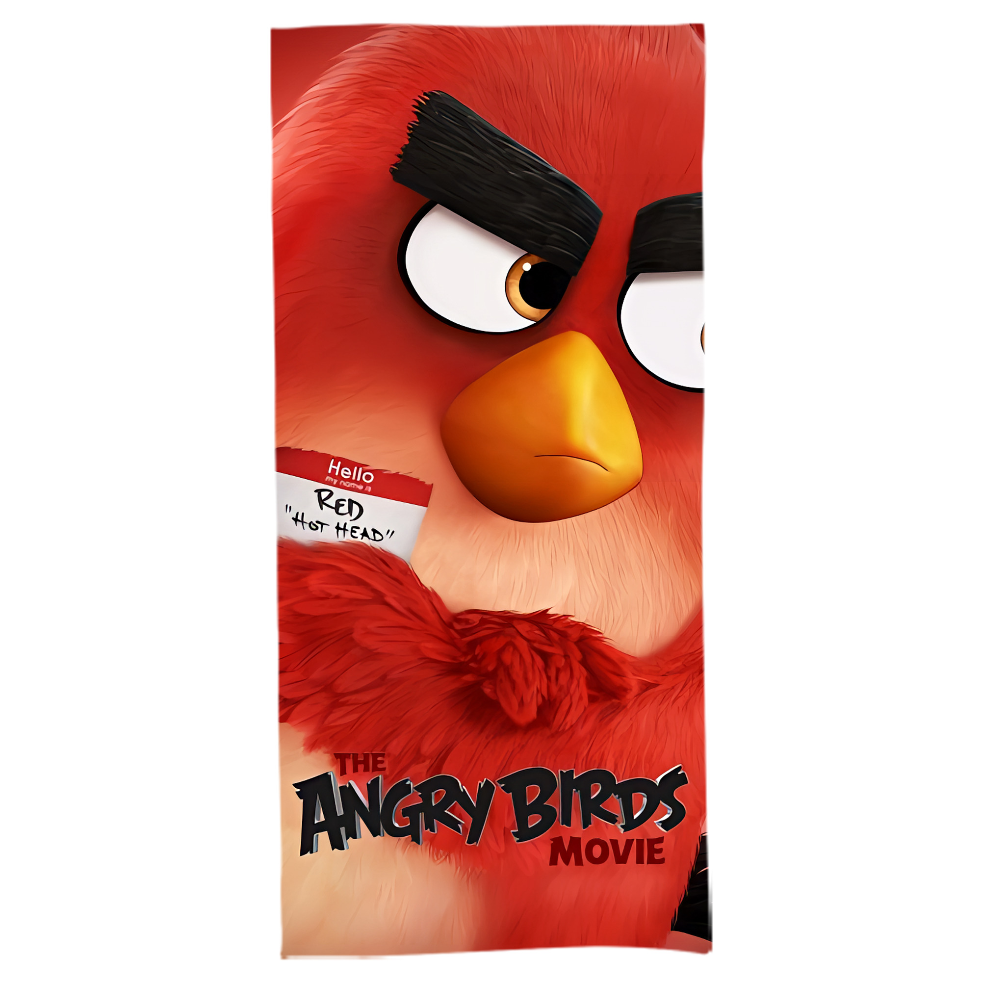 （画像用） Angry Birds アングリーバード 大判バスタオル 70×140cm 吸水速乾 柔らかい肌触り