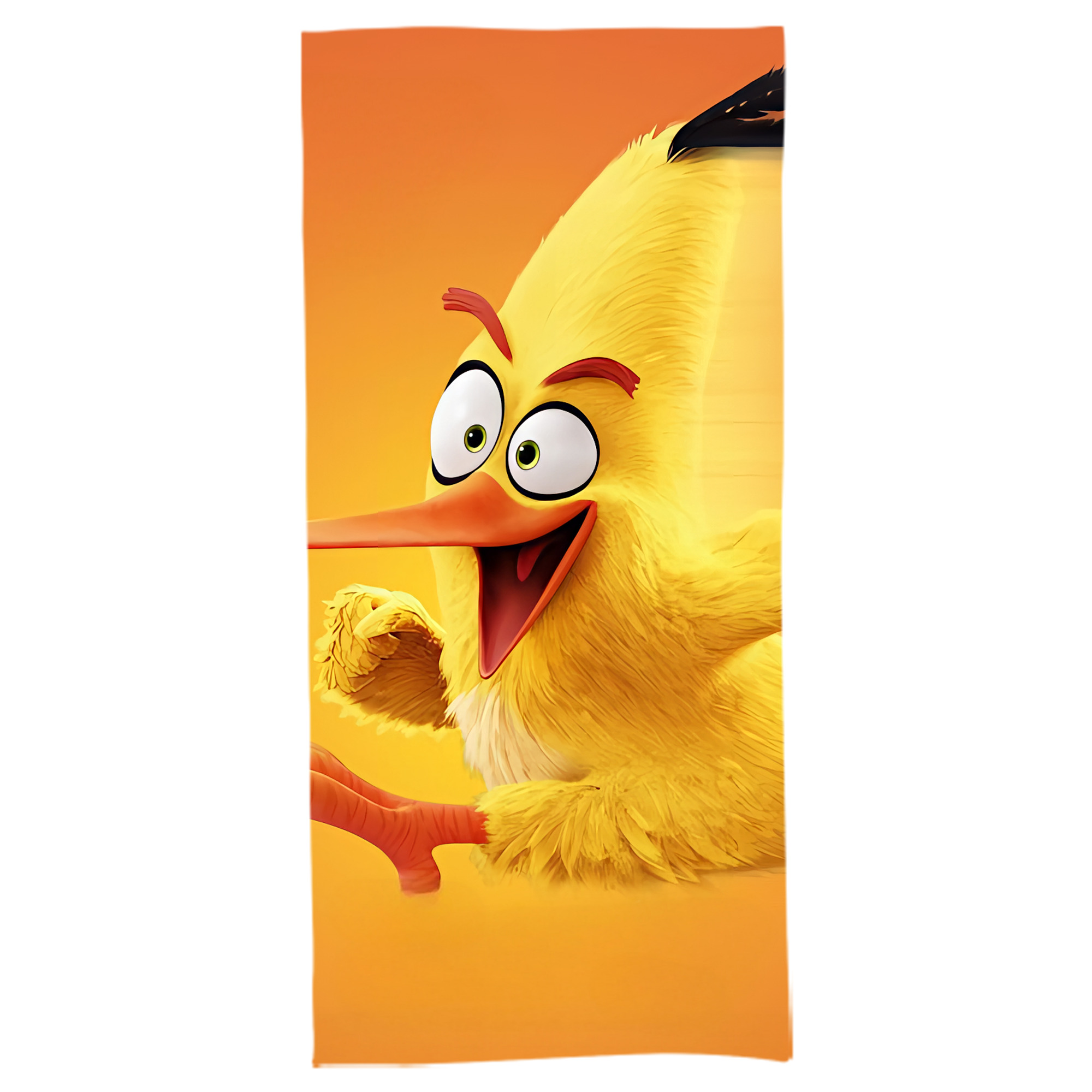 （画像用） Angry Birds アングリーバード 大判バスタオル 70×140cm 吸水速乾 柔らかい肌触り