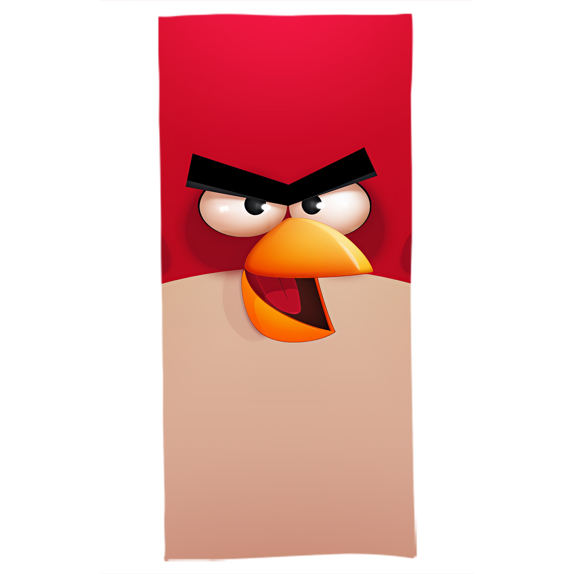 （画像用） Angry Birds アングリーバード 大判バスタオル 70×140cm 吸水速乾 柔らかい肌触り