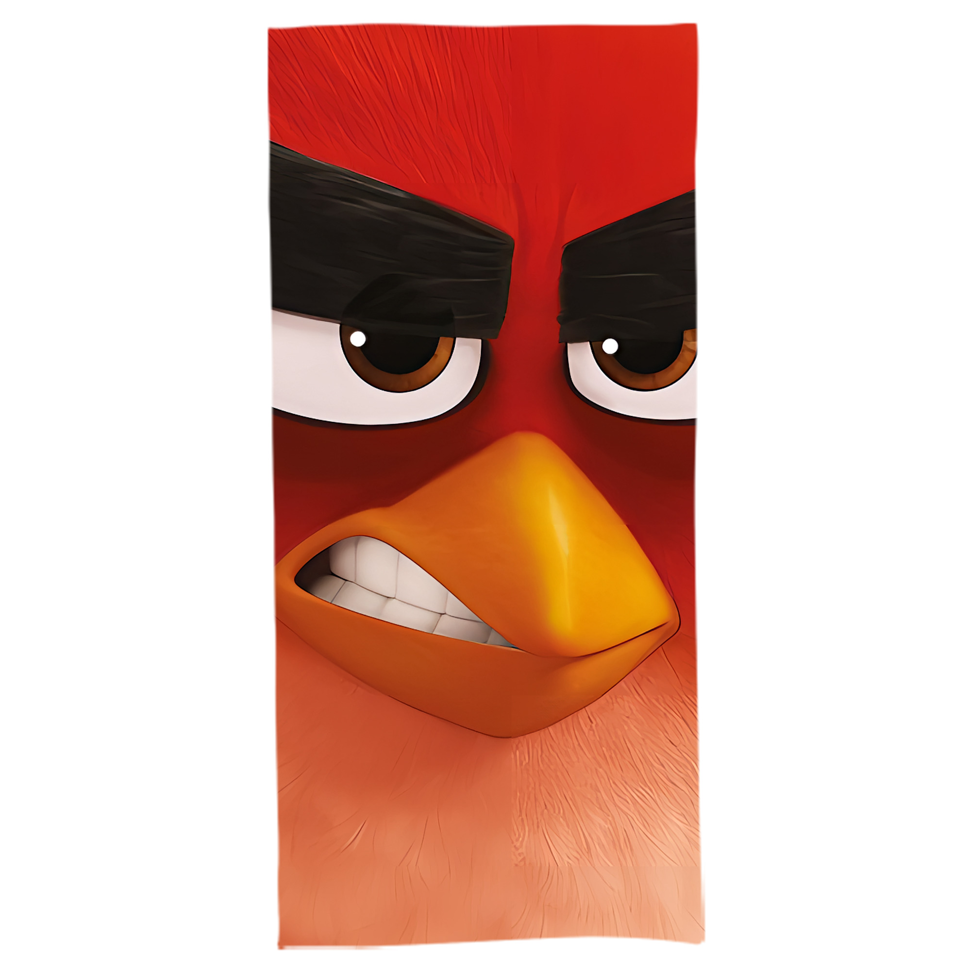 （画像用） Angry Birds アングリーバード 大判バスタオル 70×140cm 吸水速乾 柔らかい肌触り